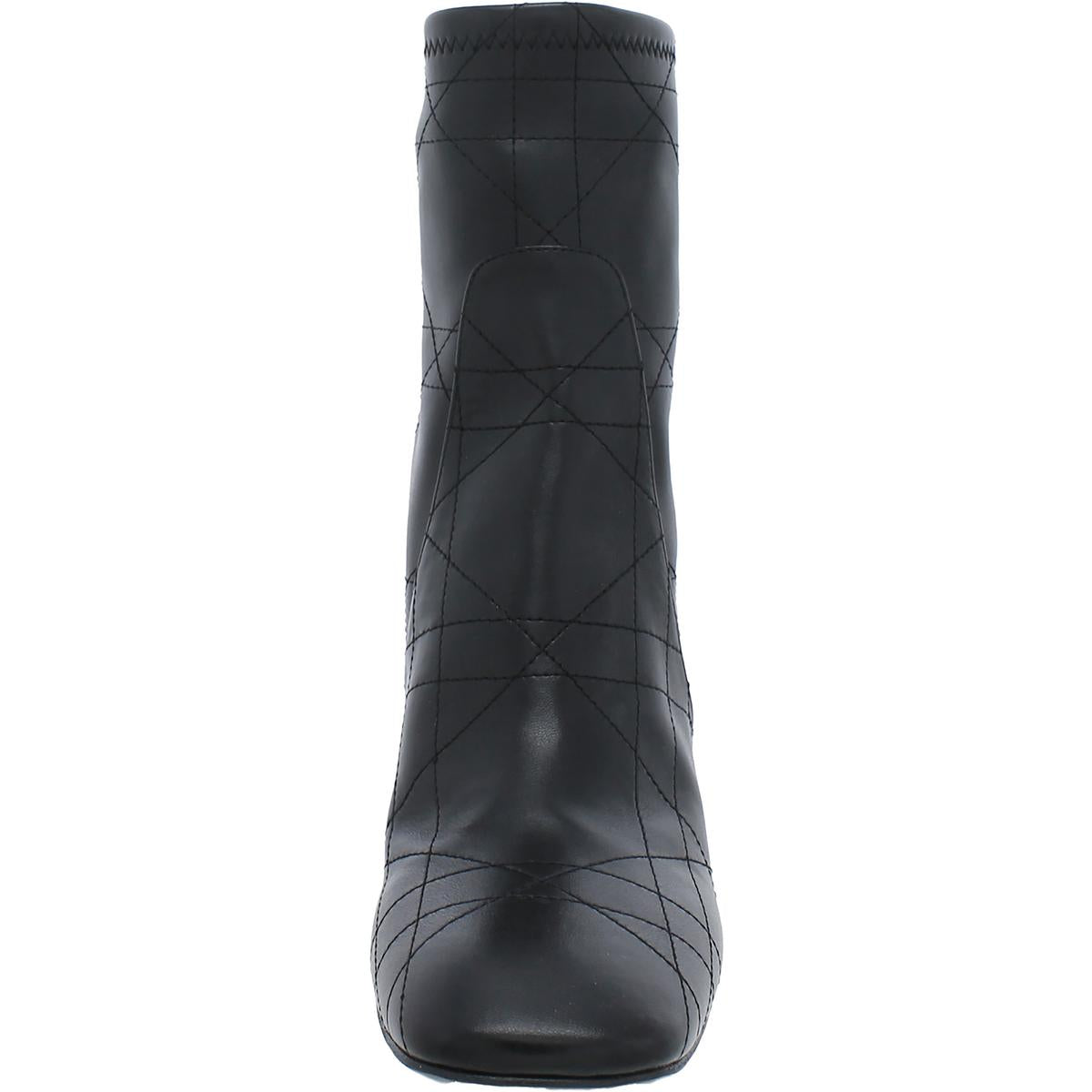 Shadow Womens Square Toe Heel Booties