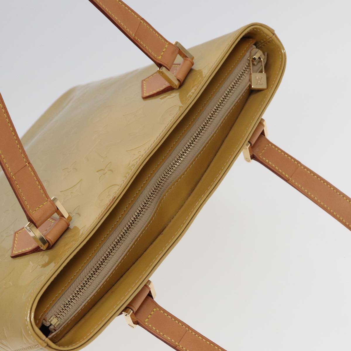 Louis Vuitton Houston Patent Leather Handbag