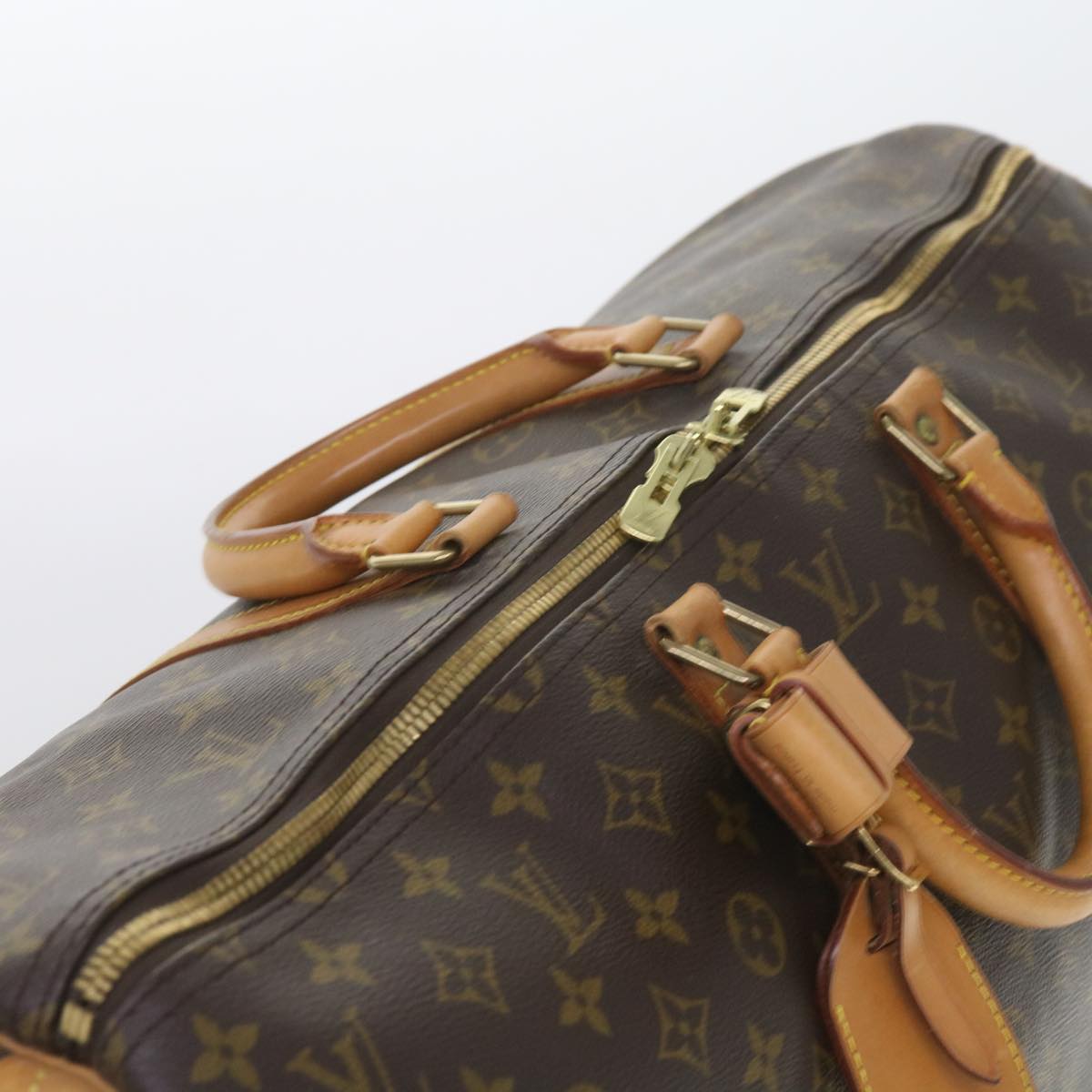 Louis Vuitton Keepall 55 Canvas Travel Bag ()