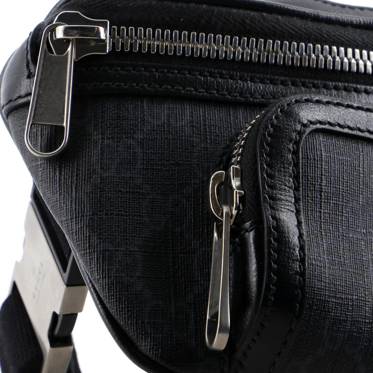 Interlocking G Patch Belt Bag GG Coated Canvas