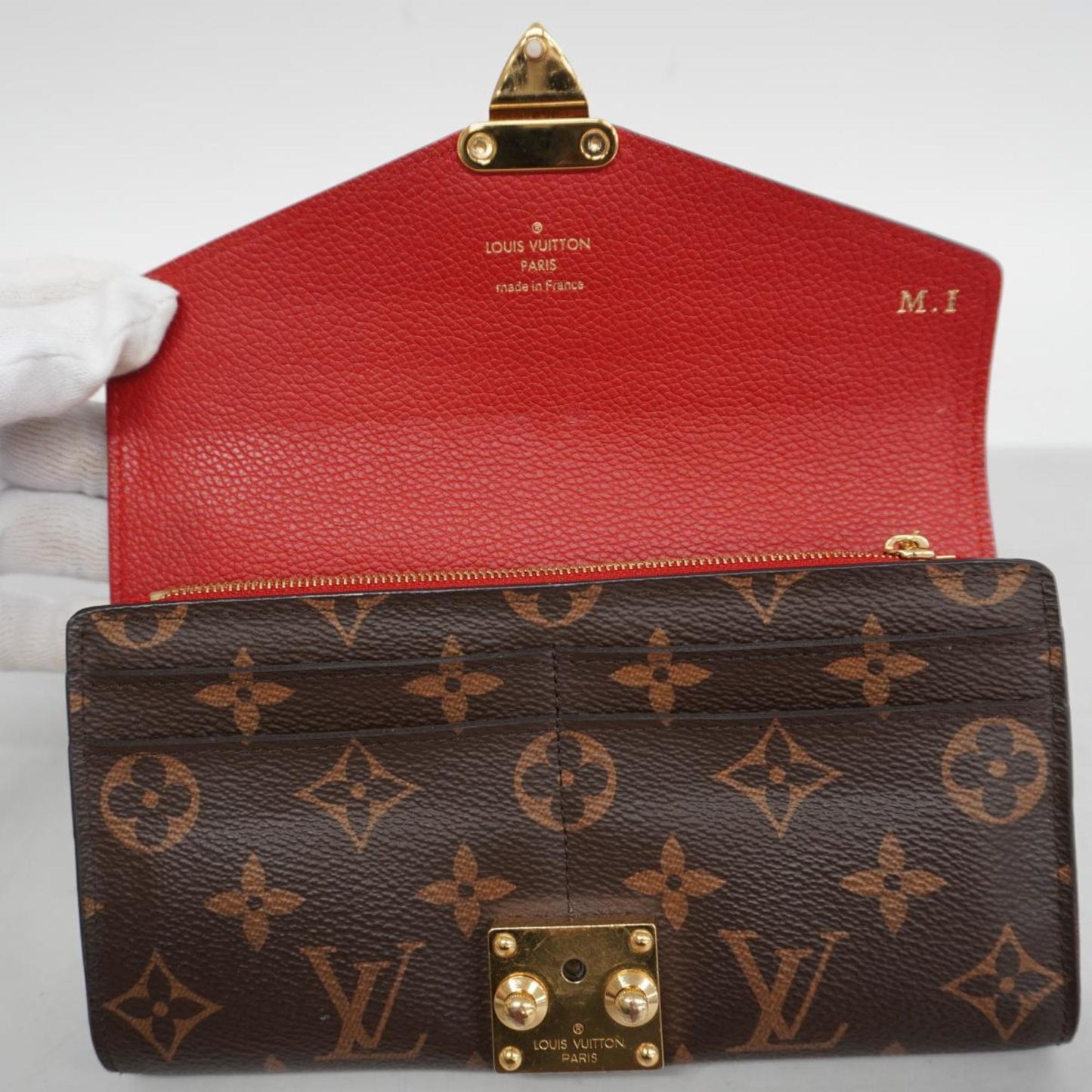 Louis Vuitton Pallas Canvas Wallet ()