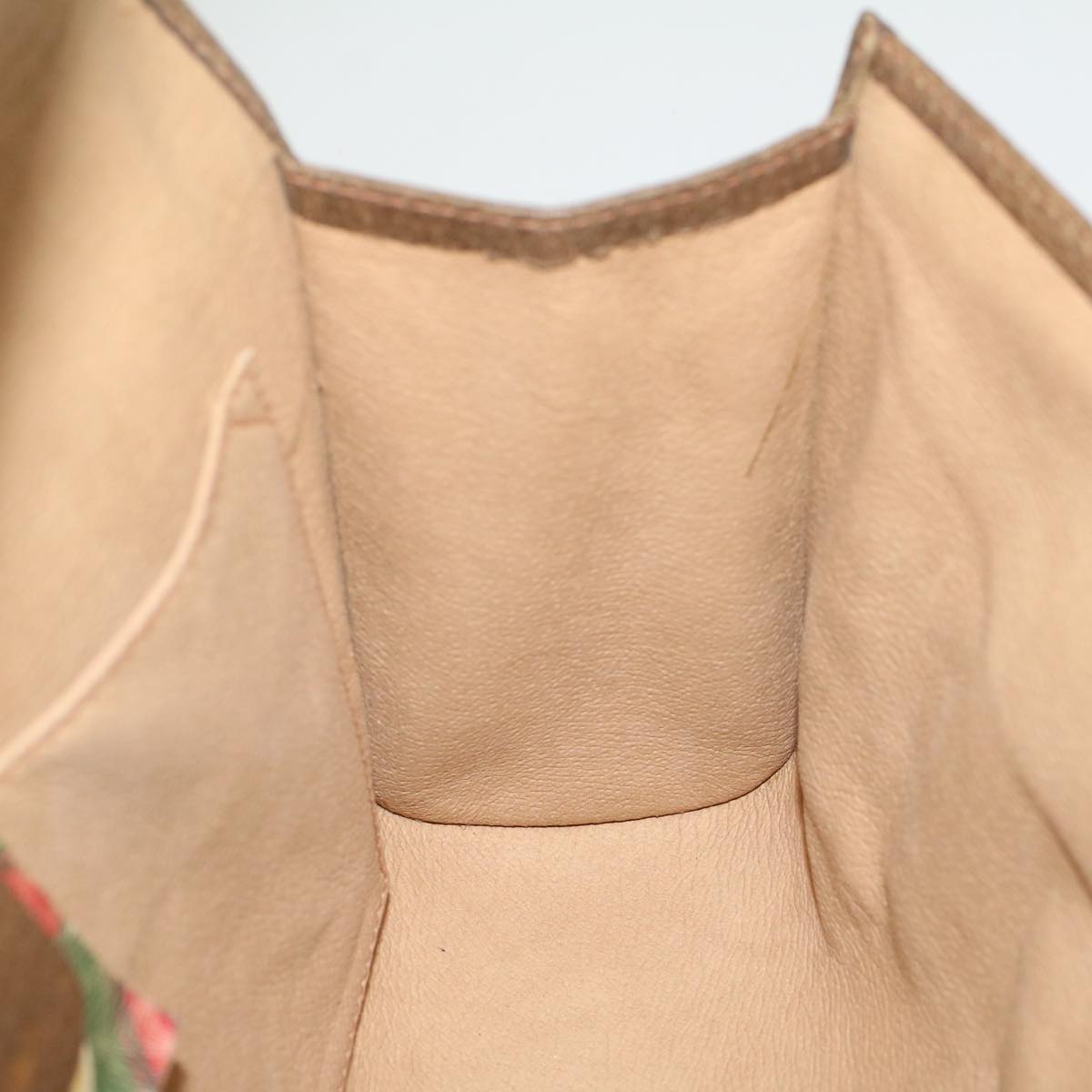 GUCCI GG Canvas Web Sherry Line Clutch Bag Beige Red Green 89 01 030 ep1704