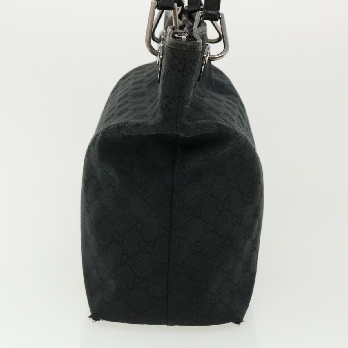 GUCCI GG Canvas Shoulder Bag Black 140274 ep717