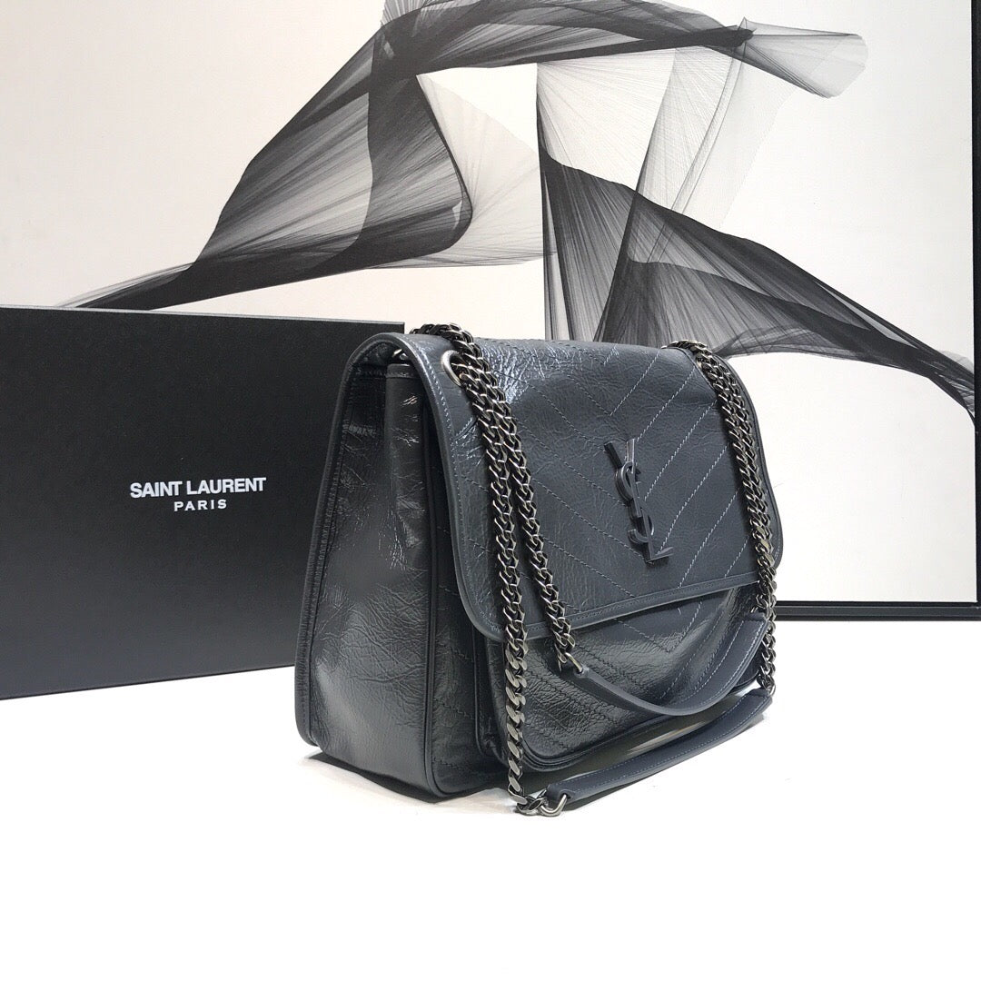 GLAMI Niki MeGLAMIum Chain Bag Grey For Women 11in/28cm YSL