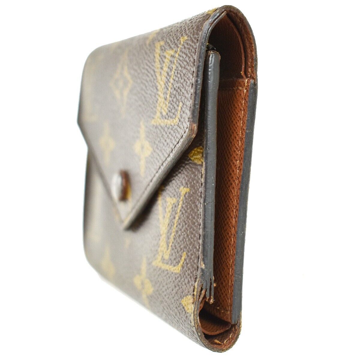 Louis Vuitton Porte-Monnaie Canvas Wallet ()