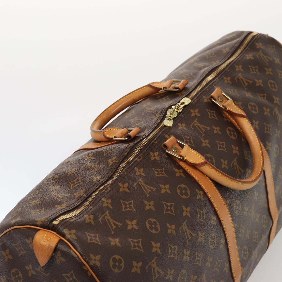 Louis Vuitton Keepall 60 Canvas Travel Bag