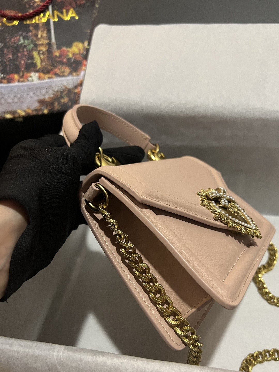 GLAMI Small Devotion Bag In Plain Pale Pink For Women 7.5in/19cm GLAMI GLAMI6711AV89380412