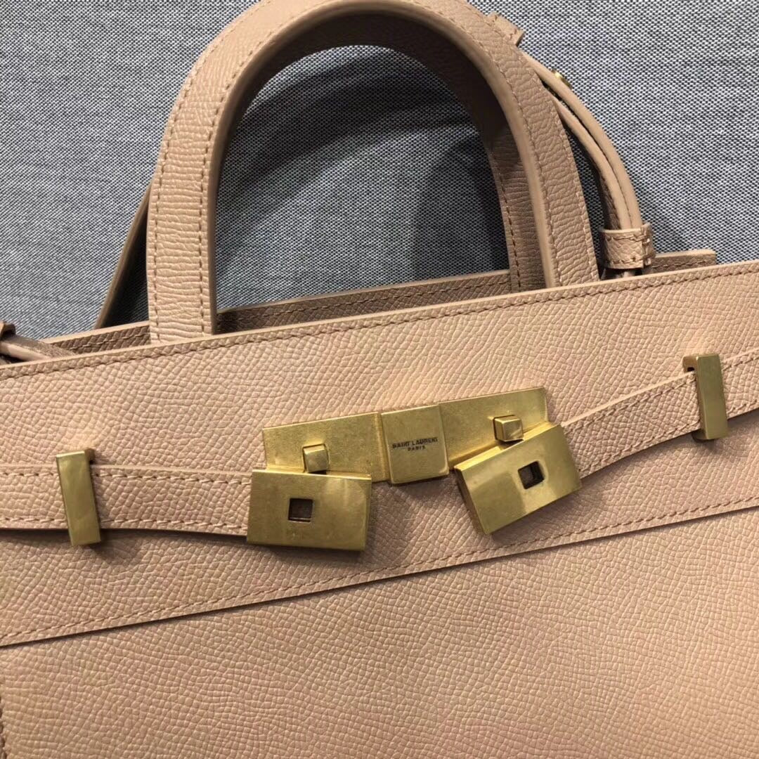 GLAMI Manhattan Nano Shopping Bag In Box Beige For Women 8.2in/21cm YSL