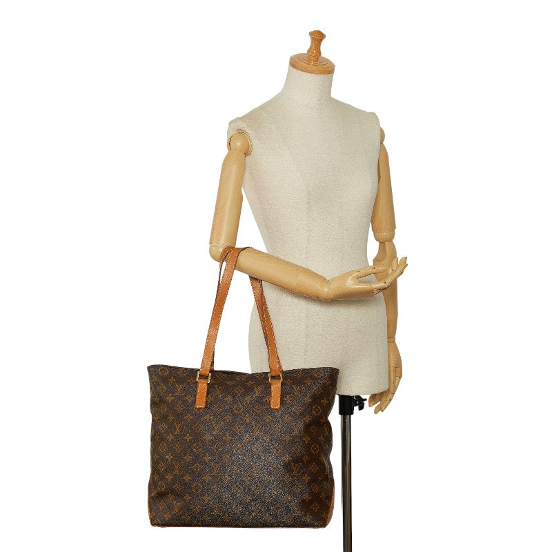 Louis Vuitton Monogram Cabaret Shoulder Bag M51151 Brown PVC Leather Louis Vuitton