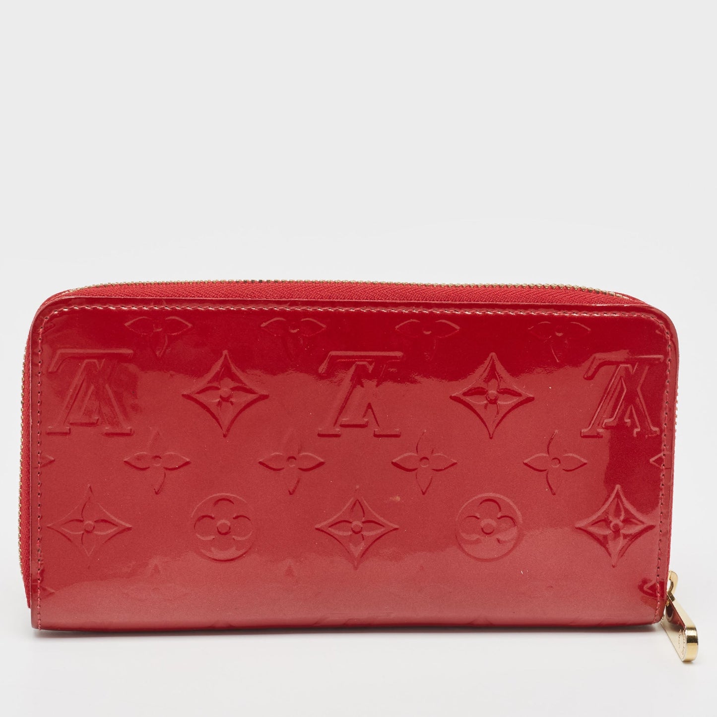 Louis Vuitton Pomme D’amour Monogram Vernis Zippy Wallet
