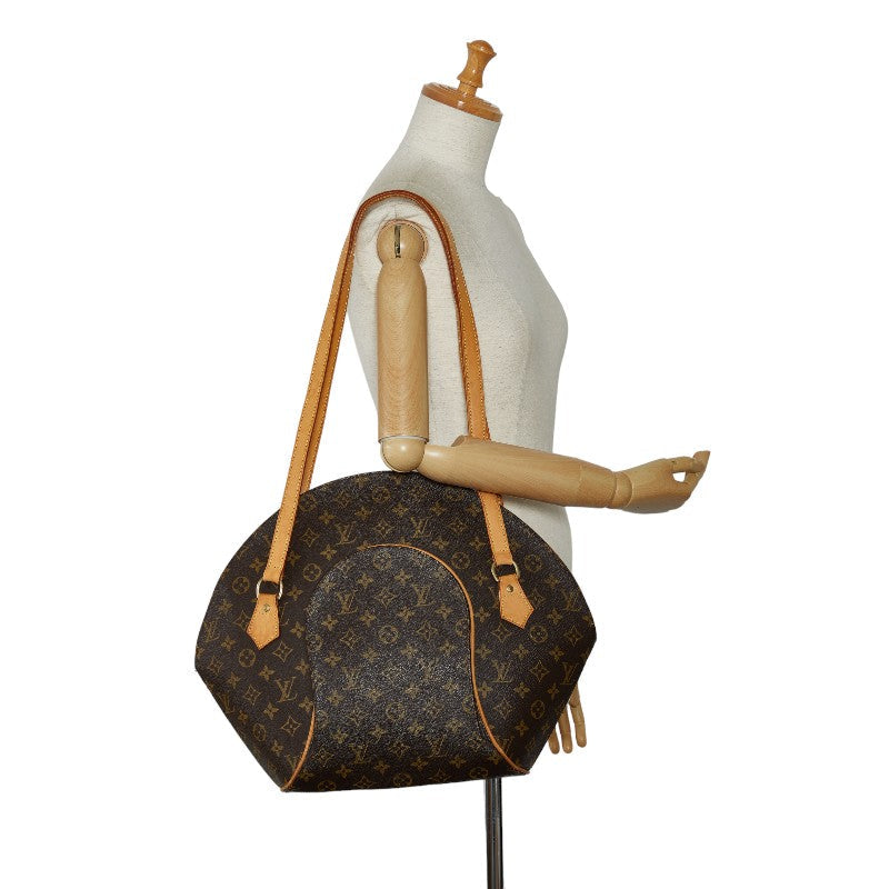 Louis Vuitton Monogram M51128 Shoulder Bag PVC/Leather Brown