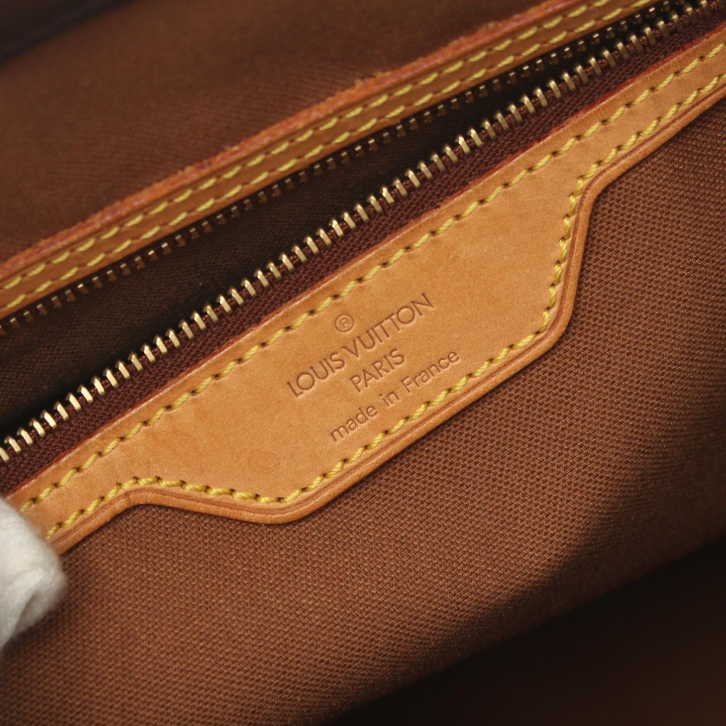 Louis Vuitton Monogram Cabas Mezzo Canvas Tote Bag