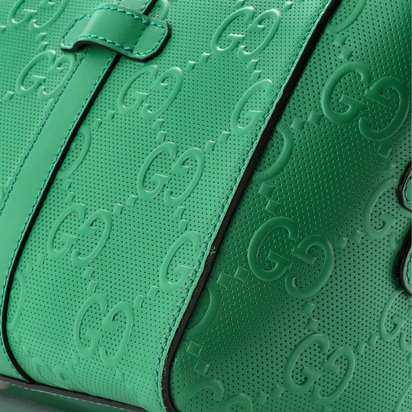 Tote Bag GG Embossed Perforated Leather