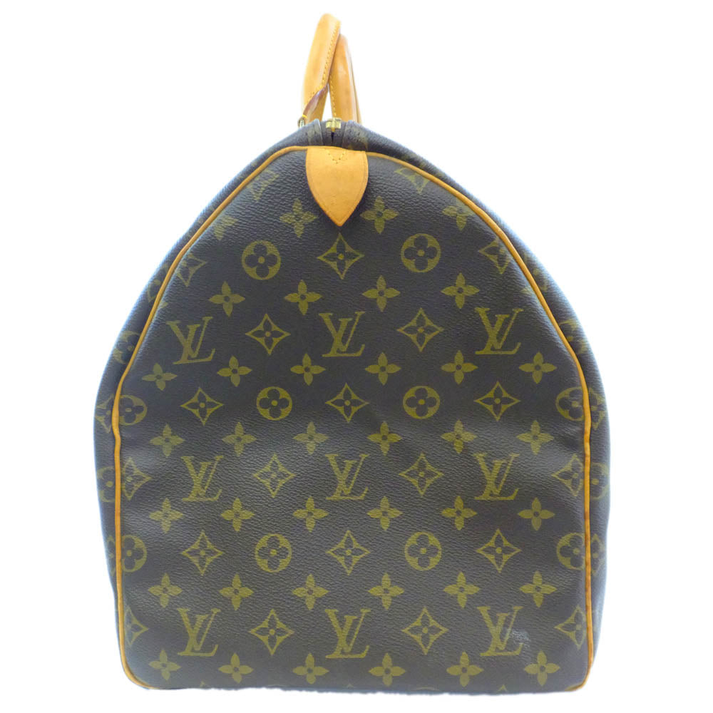 Louis Vuitton Keiphorus 55 Boston Bag Monogram Brown G Leather Canvas Cadena Travel Bag
