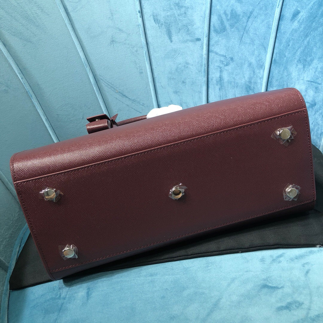 GLAMI Sac De Jour Small Burgundy For Women 12.5in/32cm YSL