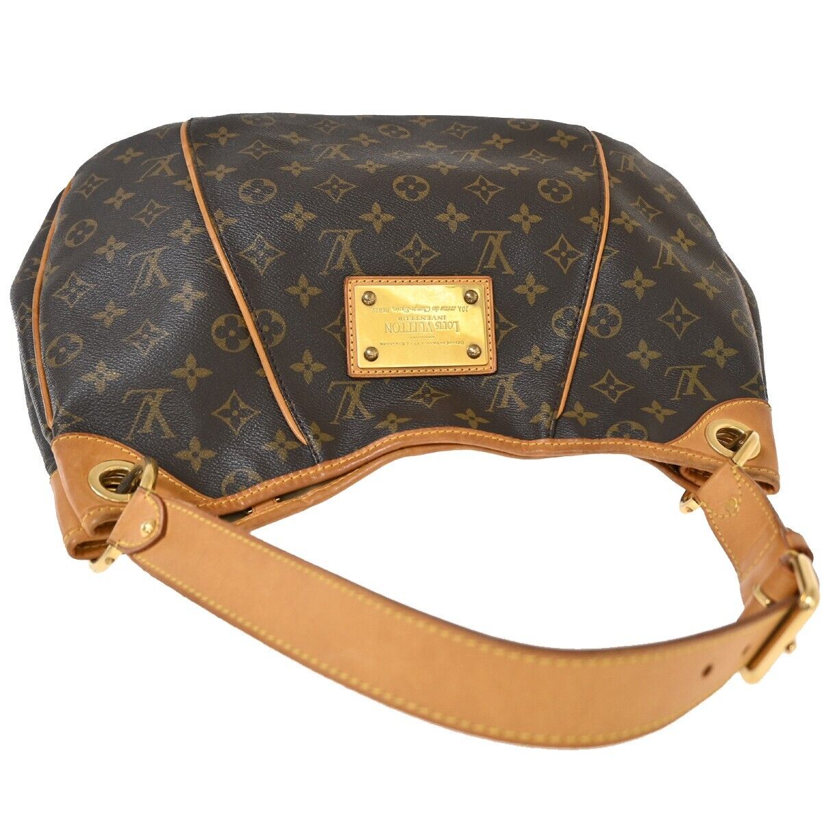 Louis Vuitton Galliera Canvas Shoulder Bag ()
