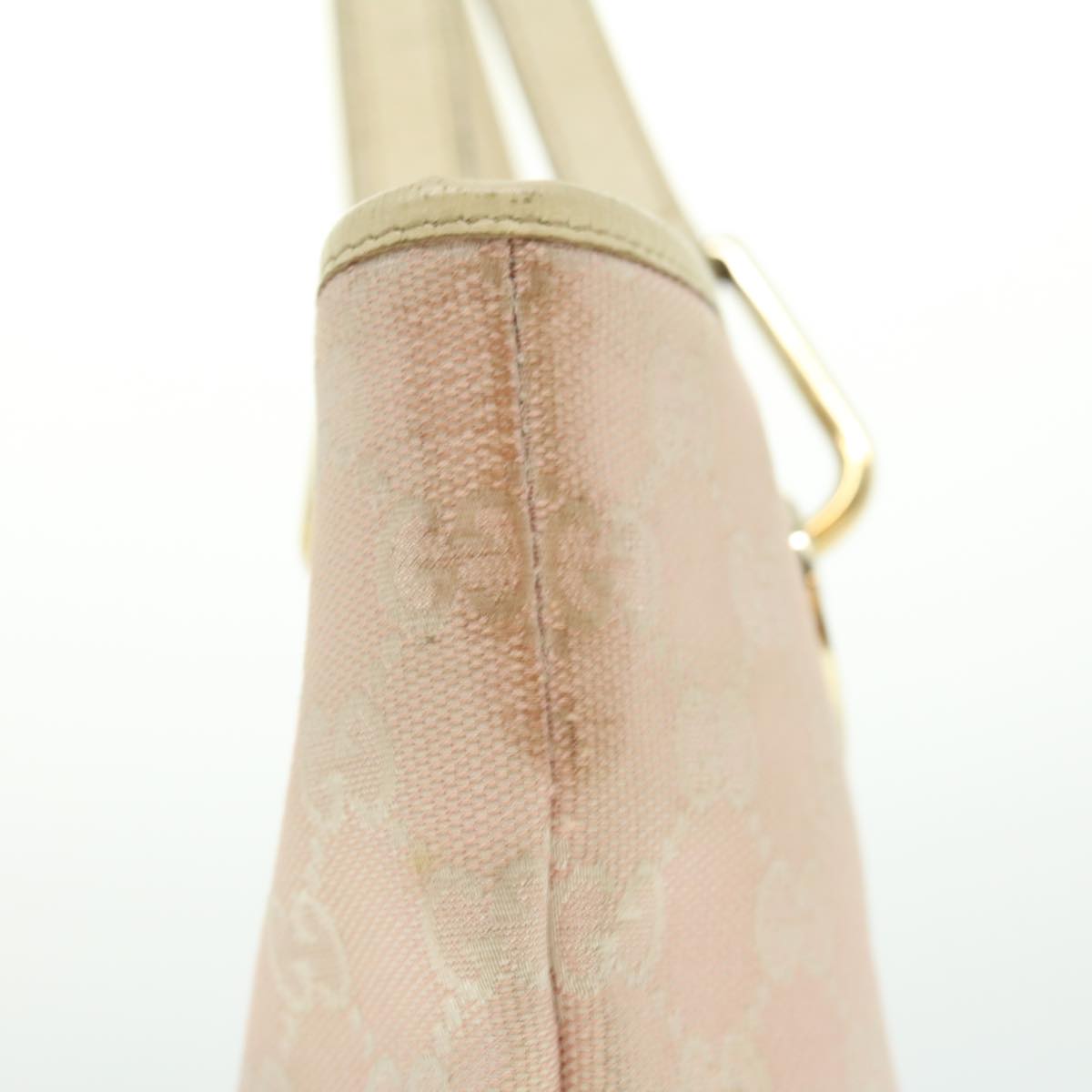 GUCCI GG Canvas Tote Bag Pink am2713g