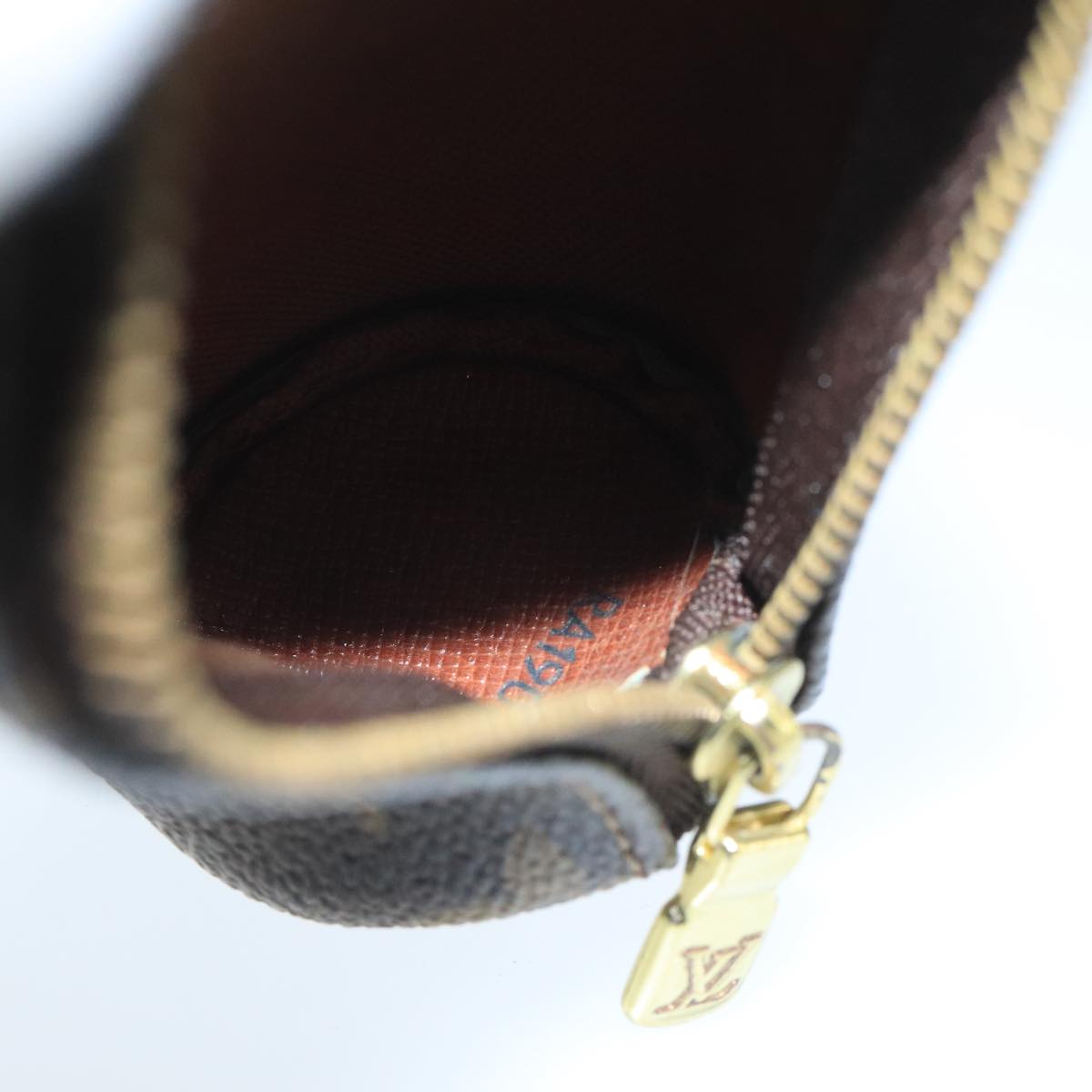LOUIS VUITTON Monogram Etui 3 Ball de Golf Pouch M58249 LV hk1893