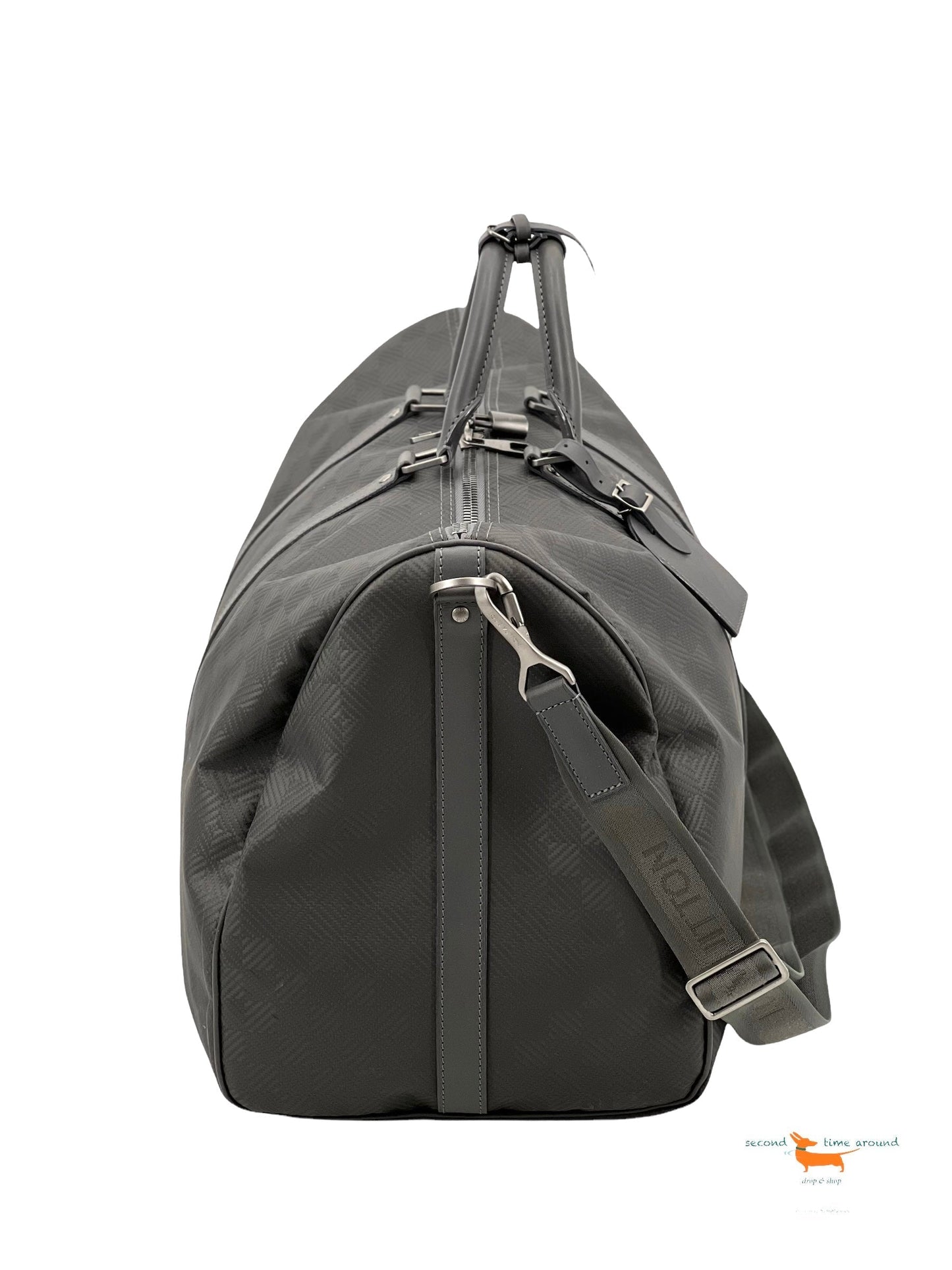Louis Vuitton Damier Keepall Bandouliere 55 Carbon Bag