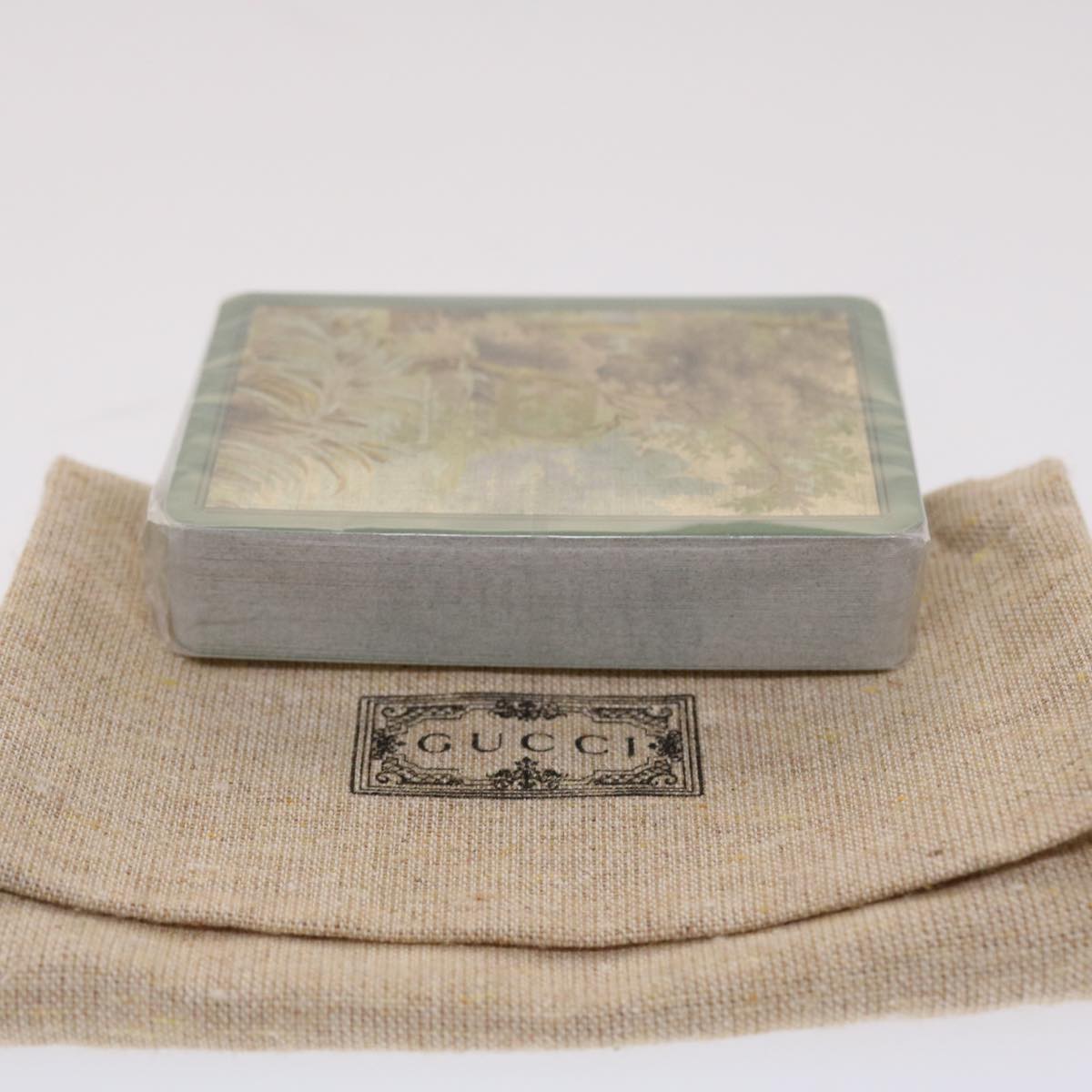 GUCCI MODIANO Playing Cards Green ki3138
