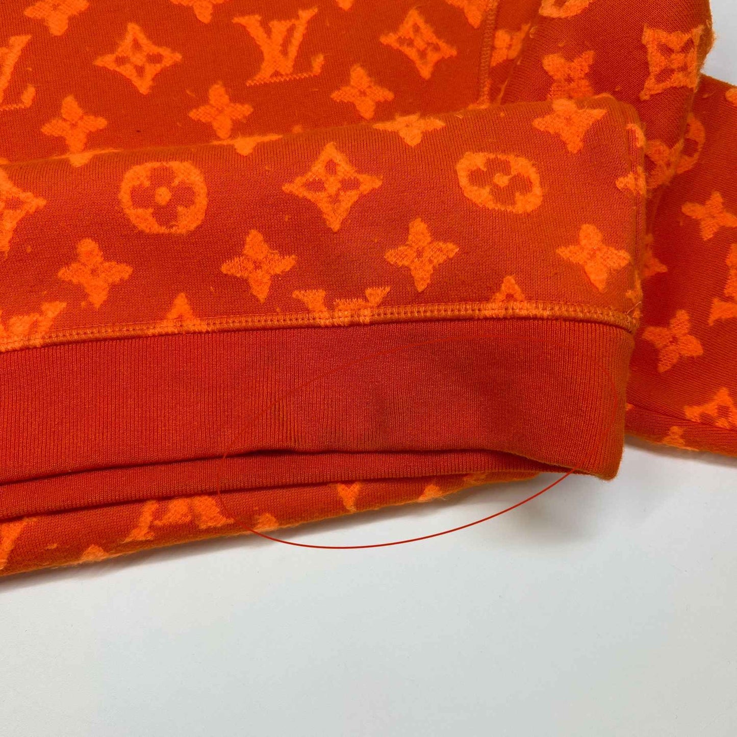 Men's Monogram Jumper Orange Size XS