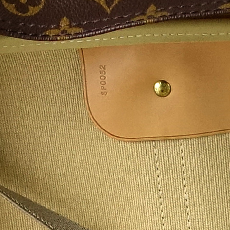 Louis Vuitto Sirius 50 Monogram Canvas Suitcase