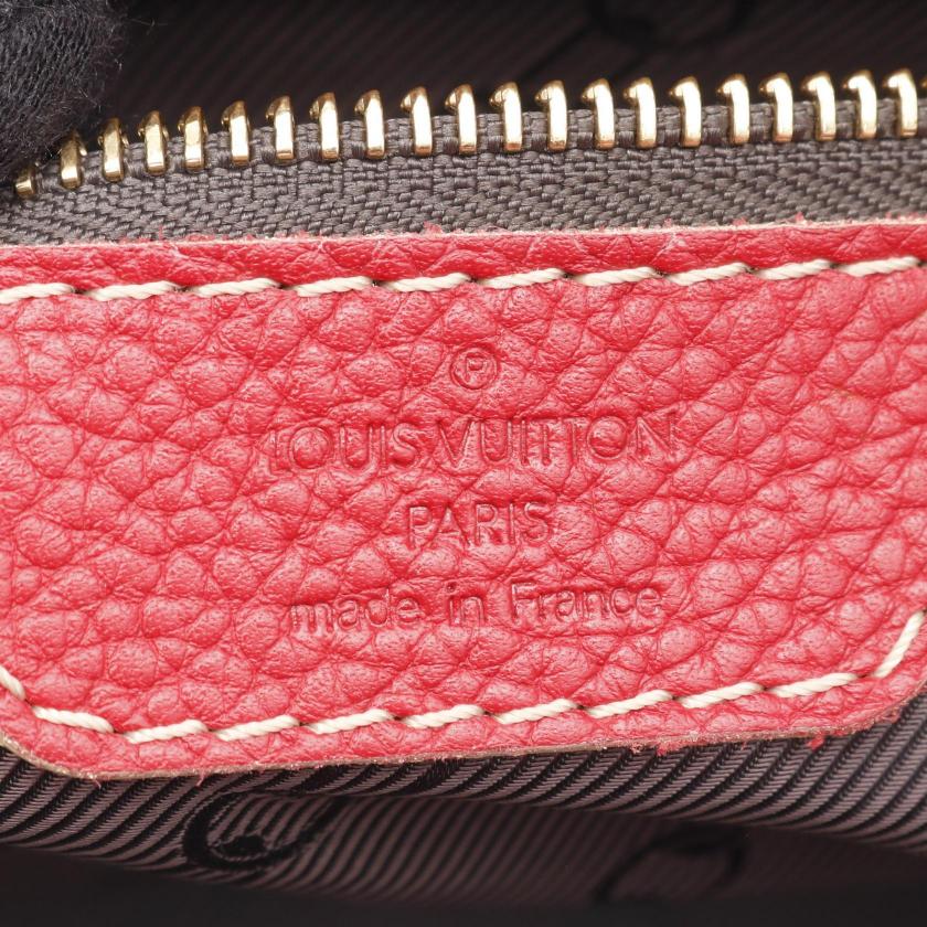 Pre-loved GLM-carryall Boston bag leather Red - Condition B 2104102385206