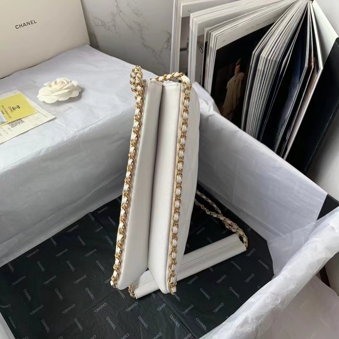 CHLSmall Shopping Bag White For Women Bags 9in/23cm