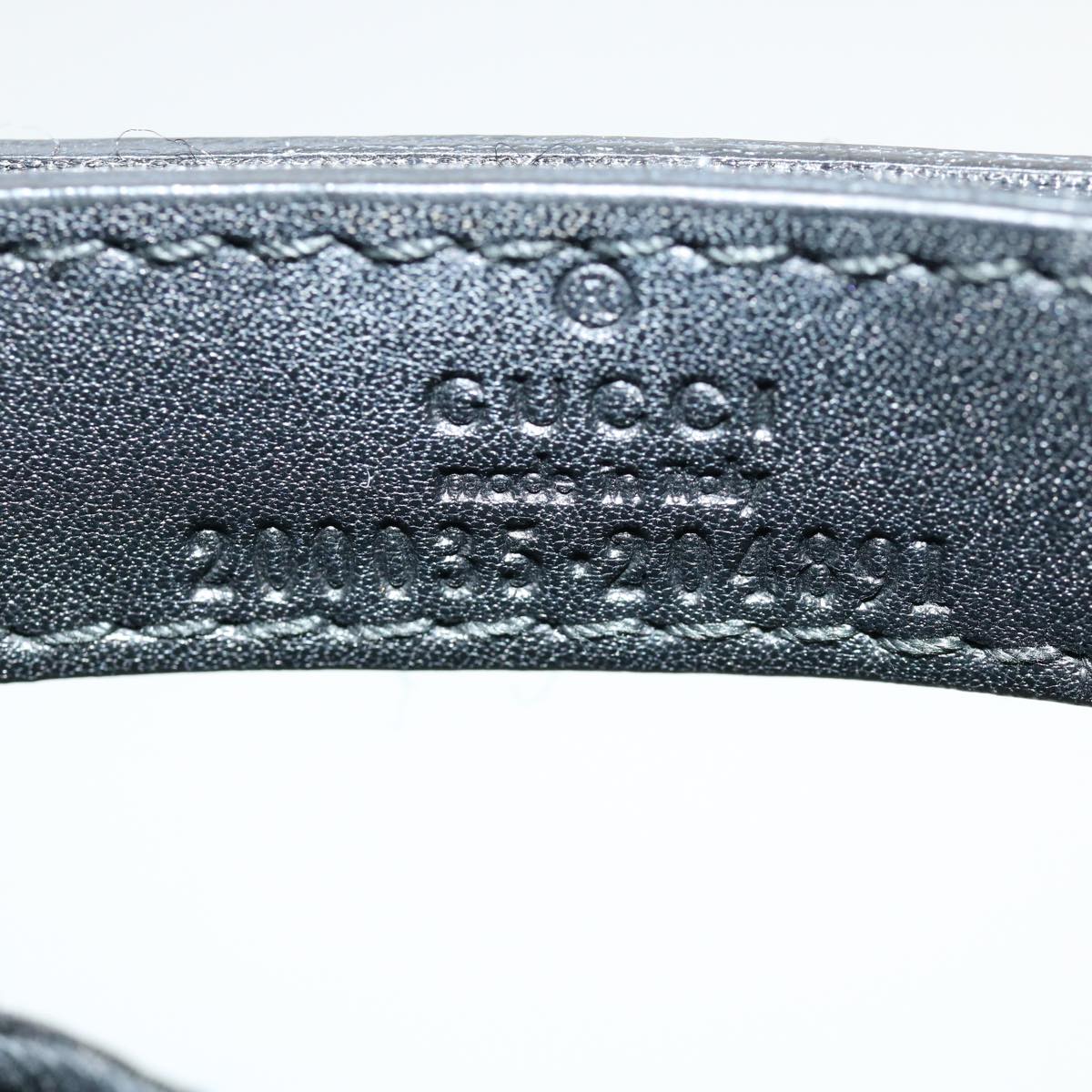 GUCCI GG Canvas Web Sherry Line Cap L Black Red Green 200035 tb476