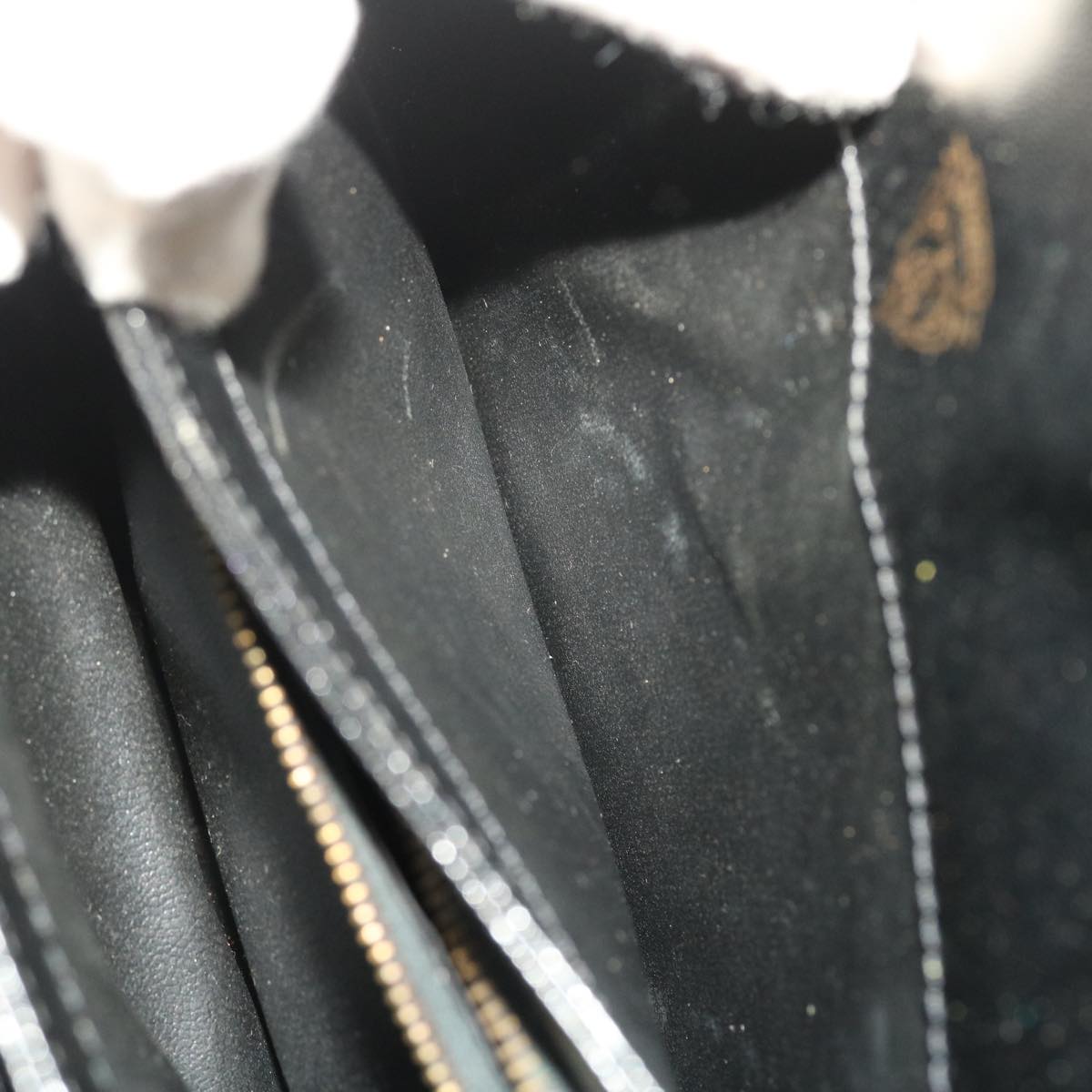 GUCCI Shoulder Bag Leather Black bs2567