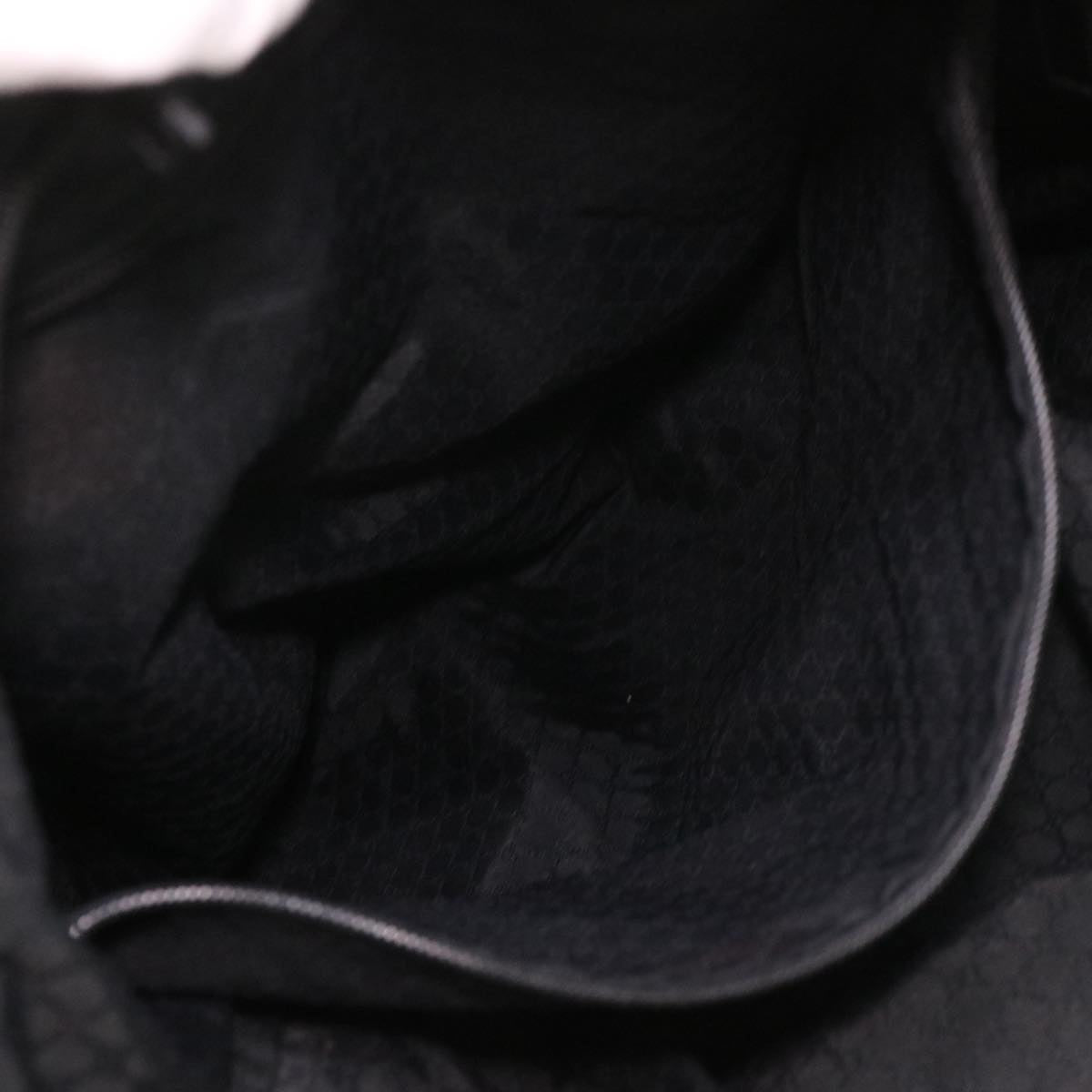 GUCCI Boston Bag Nylon Black ti971