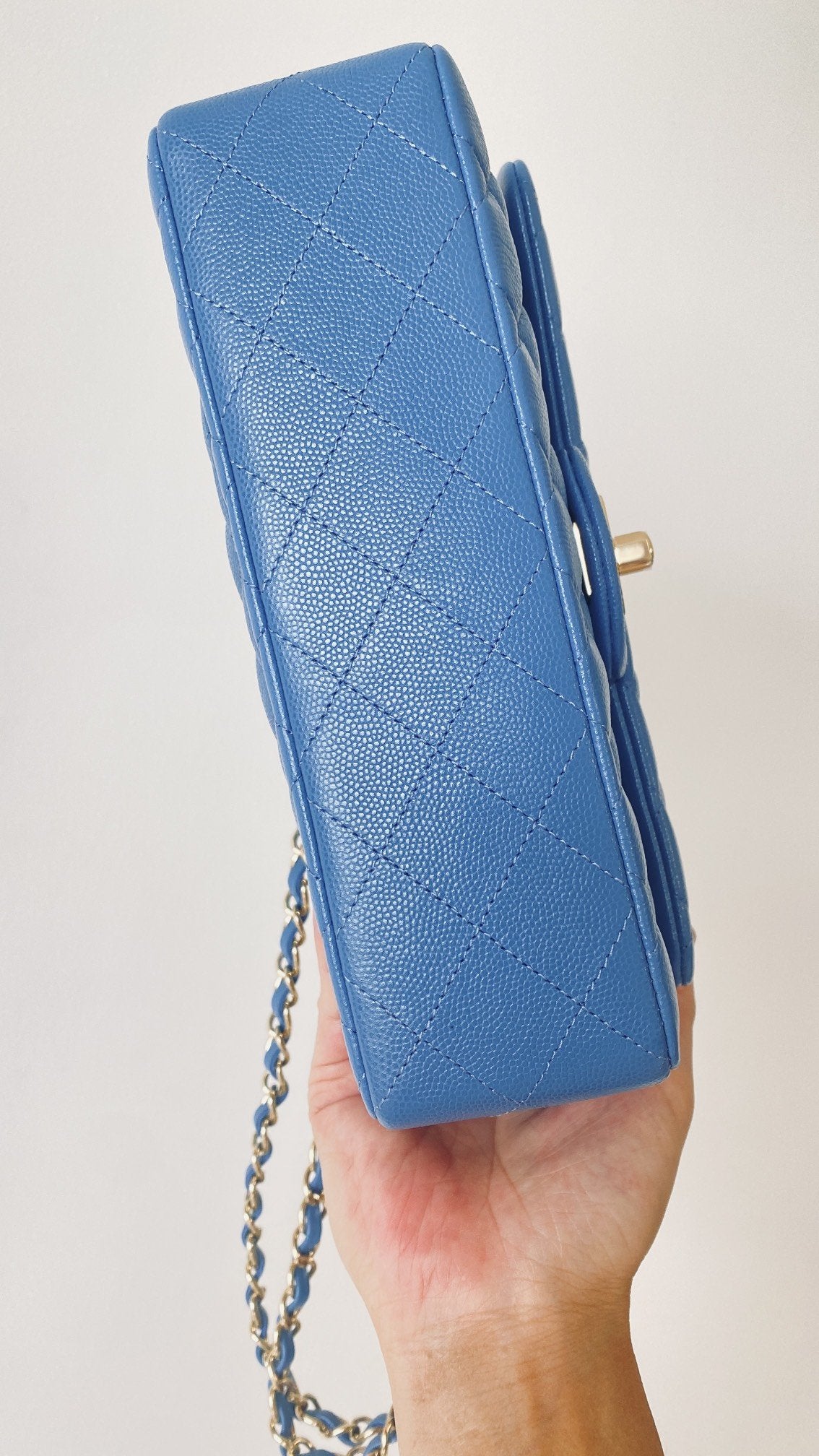 CHLSmall Classic Handbag Blue For Women Bags 9.1in/23cm