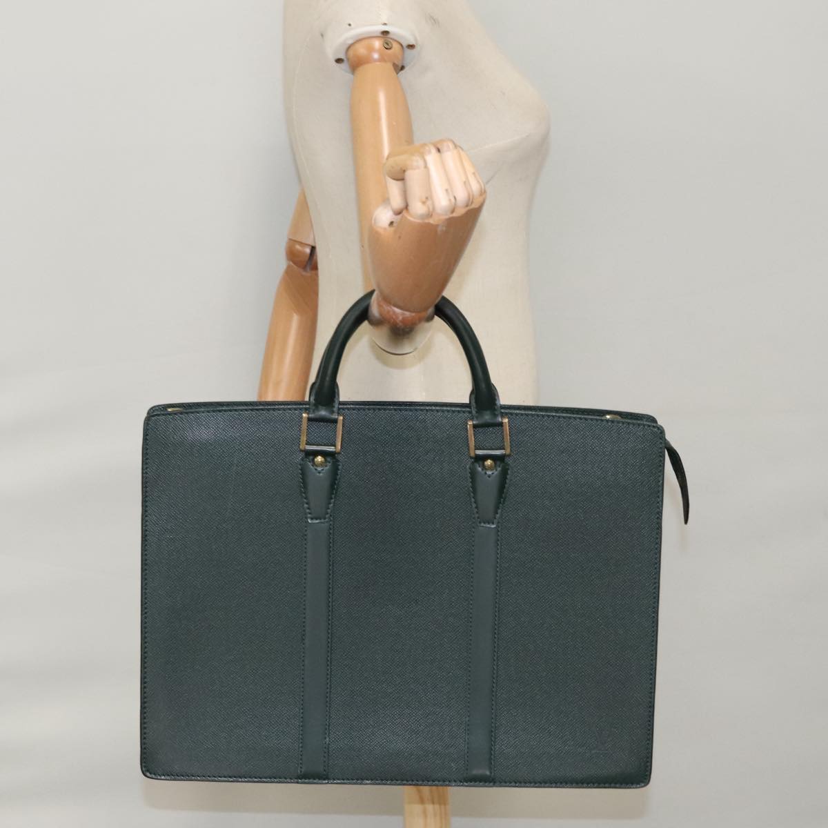 LOUIS VUITTON Taiga Porte Documents Rozan Bag Epicea M30054 LV yk16241