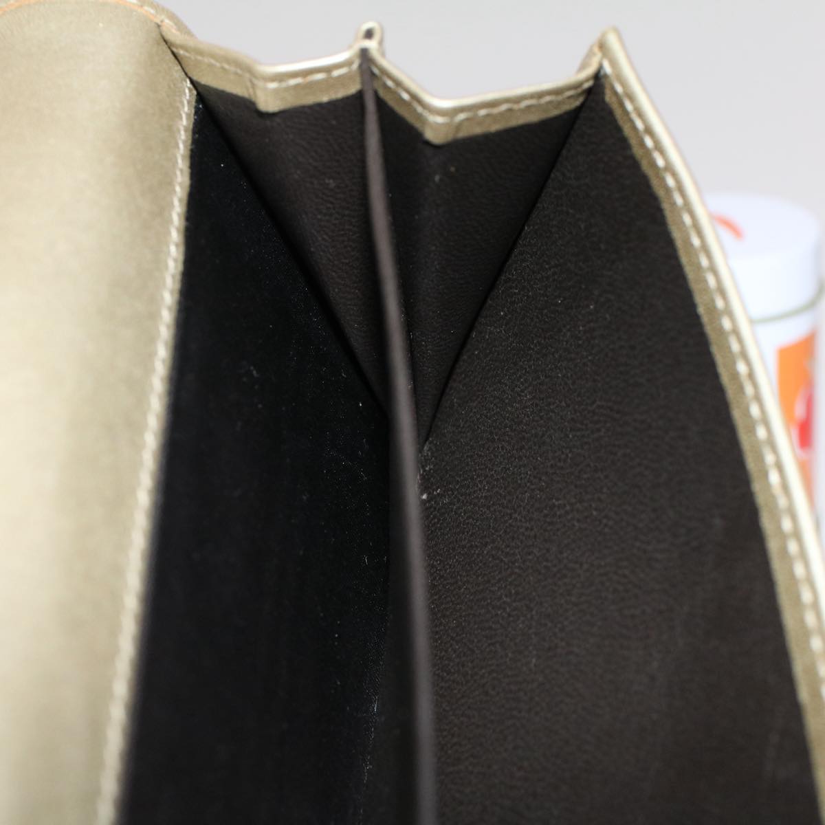 GUCCI GG Canvas Interlocking Long Wallet Beige 282426 yk8207