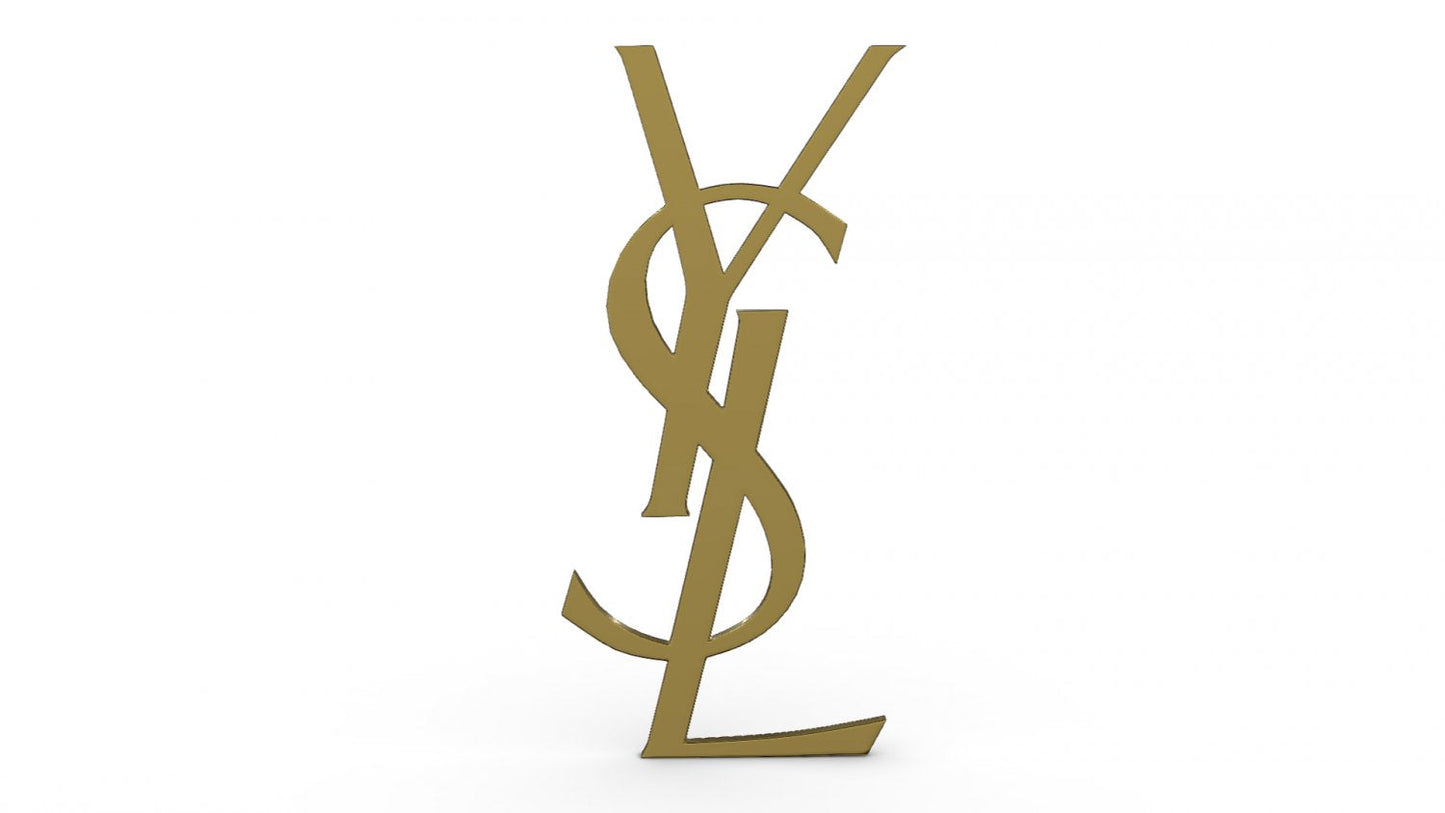 YSL MONOGRAM GRAIN DE POUDRE WALLET ON CHAIN