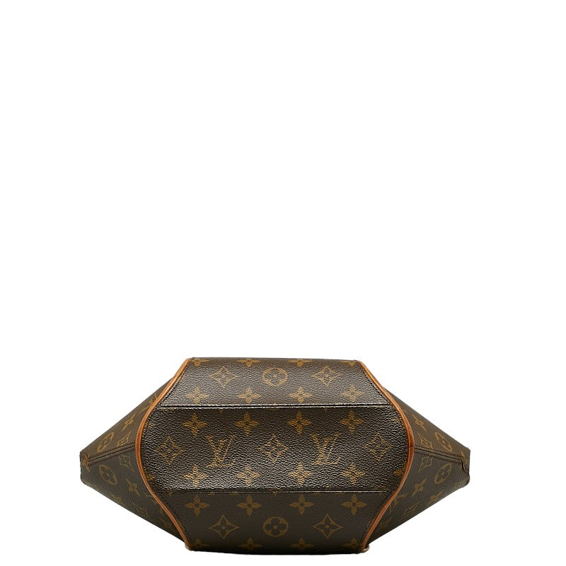 Louis Vuitton Monogram Elipse PM Handbag M51127 Brown PVC Leather  Louis Vuitton