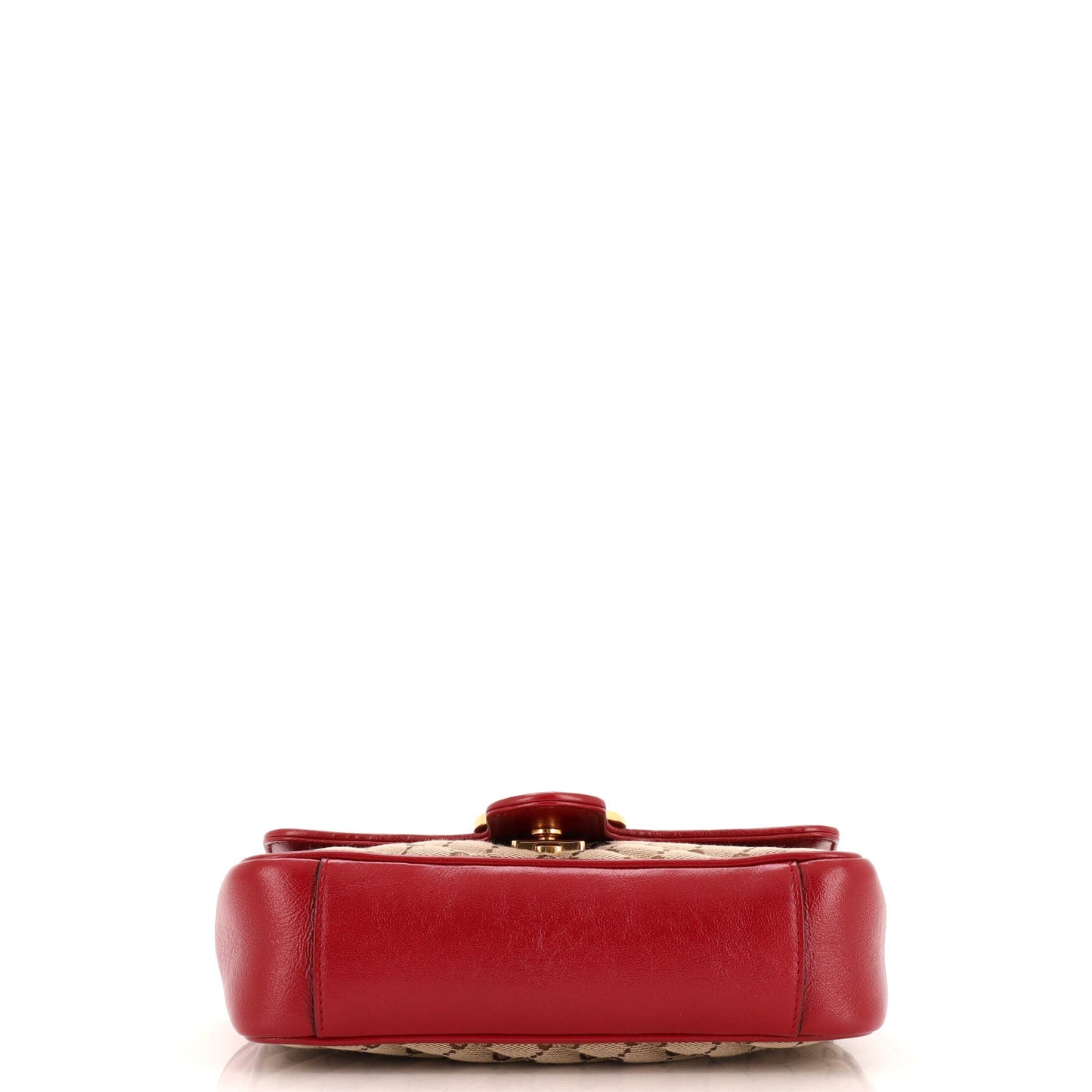 GG Marmont Flap Bag Diagonal Quilted GG Canvas Mini