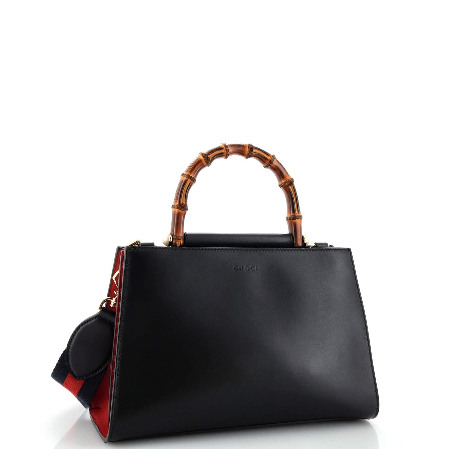 Nymphaea Top Handle Bag Leather Small