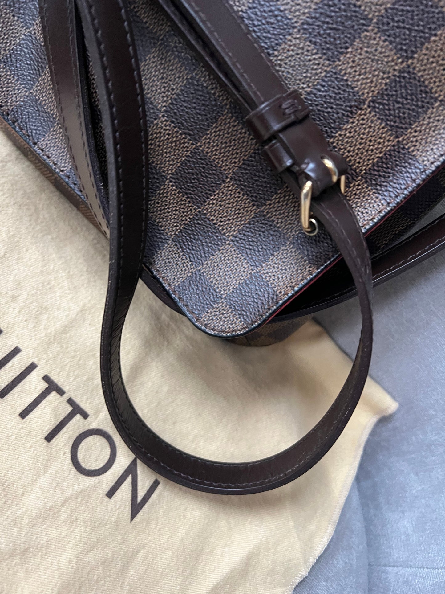 Louis Vuitton Musette Salsa PM (long strap version) Damier Ebene
