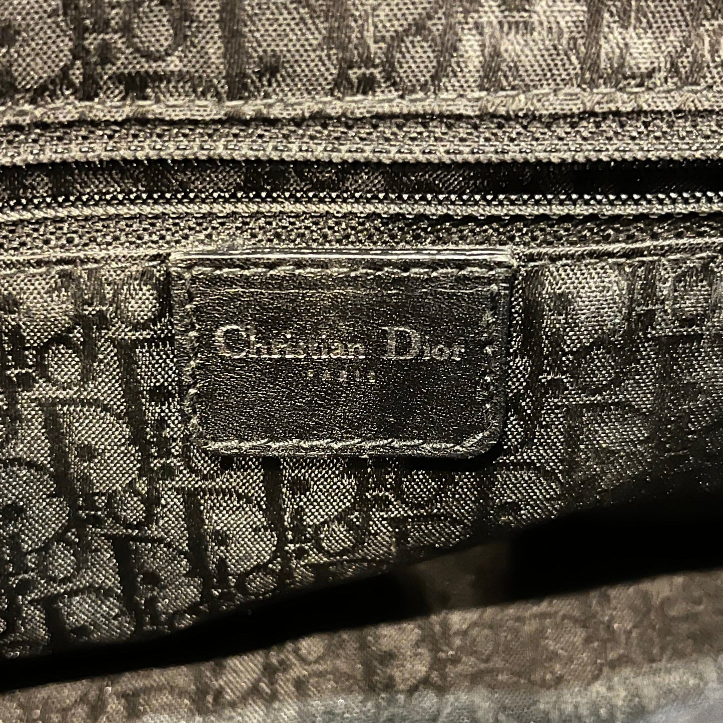 CHSITIAN DIOR Hardcore Coated Canvas Shoulder Bag