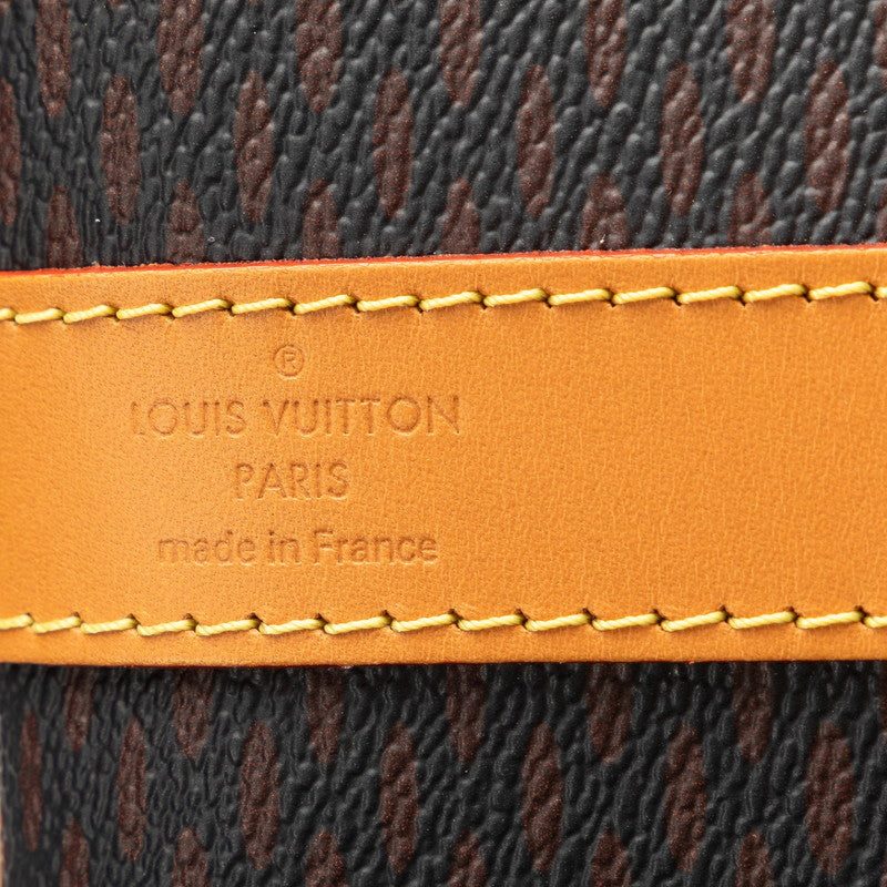 Louis Vuitton Giant Keepall Bandouliere 50 Boston Bag Shoulder Bag 2WAY N40360 Brown PVC Leather Men Louis Vuitton