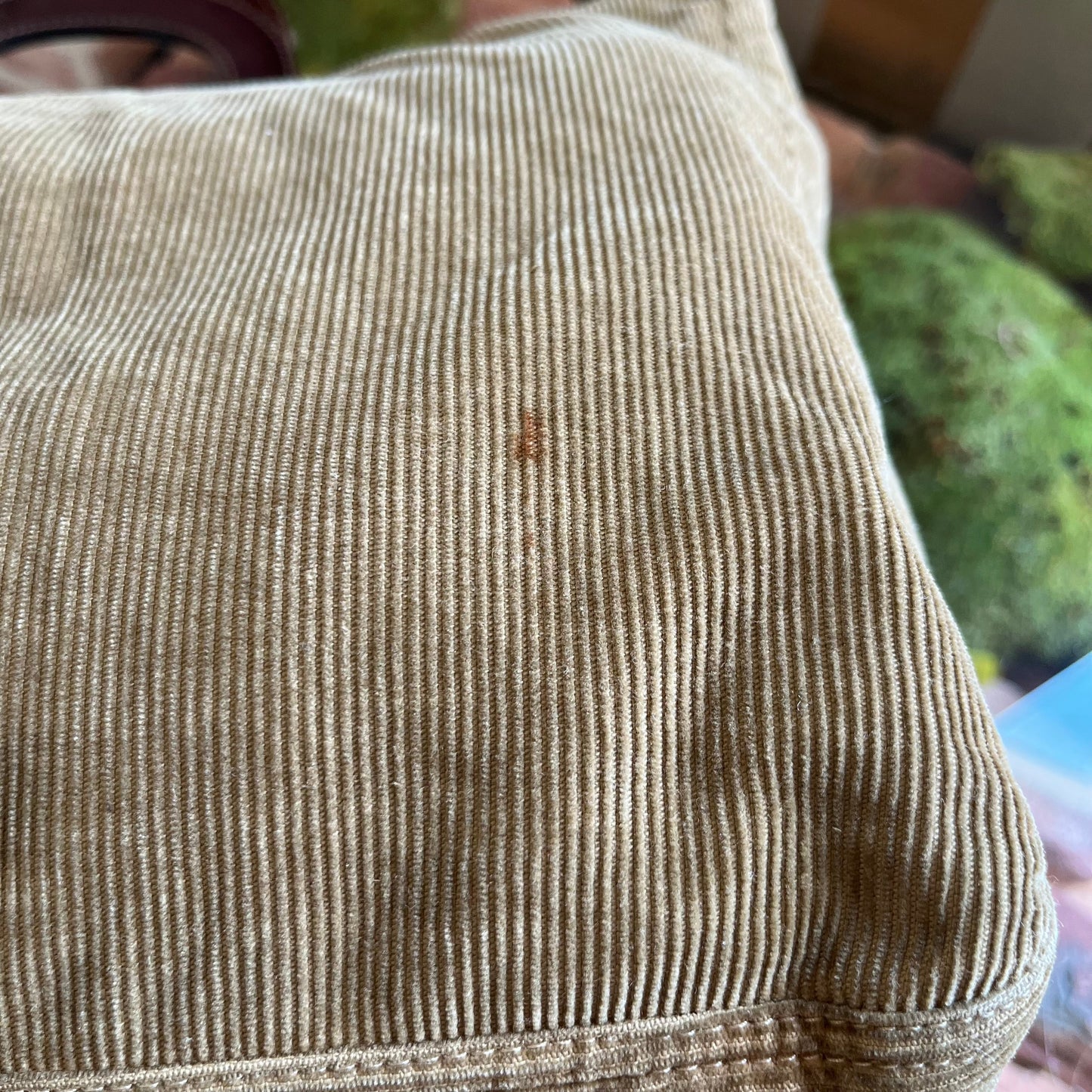 FENDI Vintage Manchester Brown Corduroy Tote