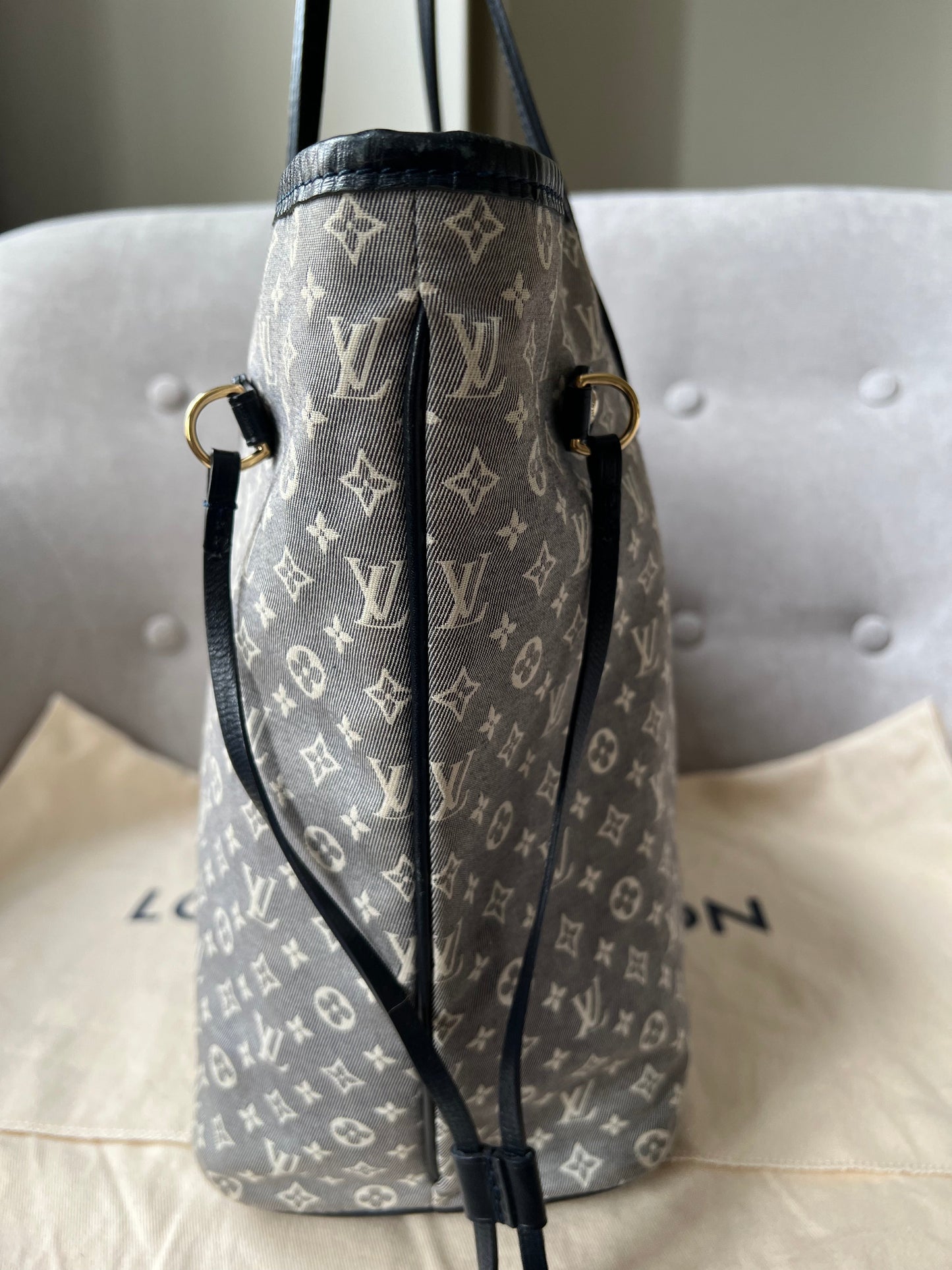 Louis Vuitton Neverfull MM Monogram Idylle Mini Lin