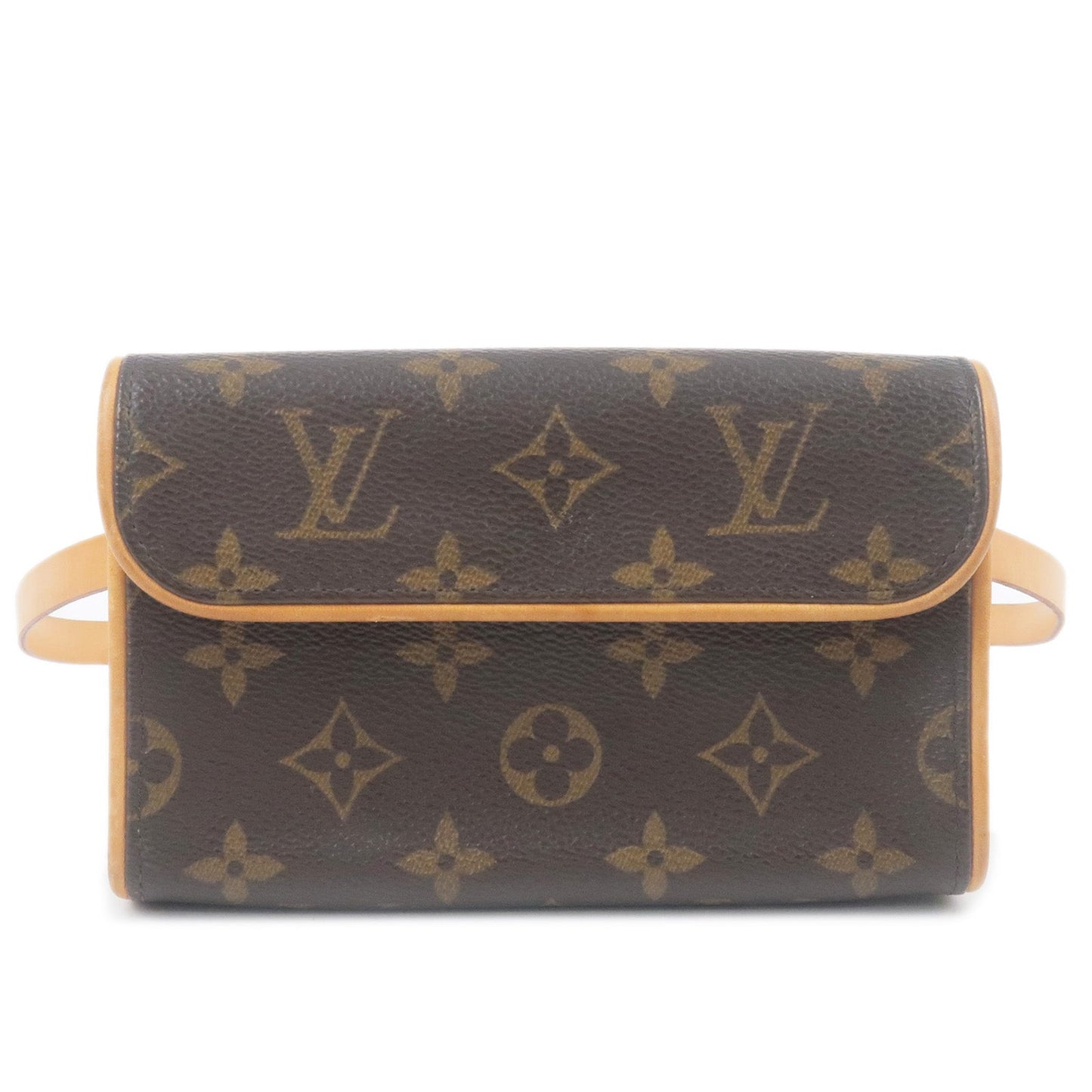 Louis Vuitton Monogram Pochette Florentine Waist Bag BeltXS M51855