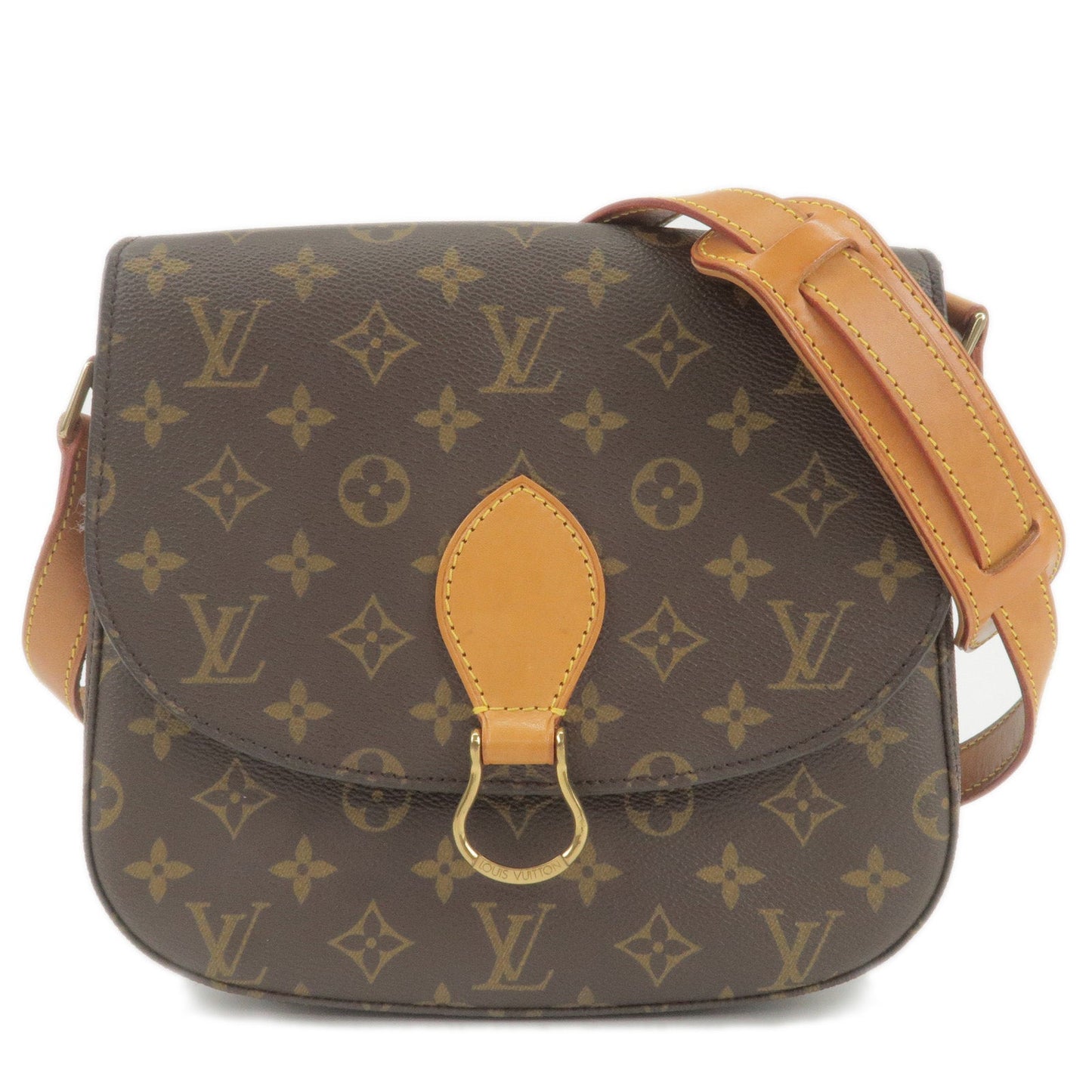 Louis Vuitton Monogram Saint Cloud GM Shoulder Bag M51242