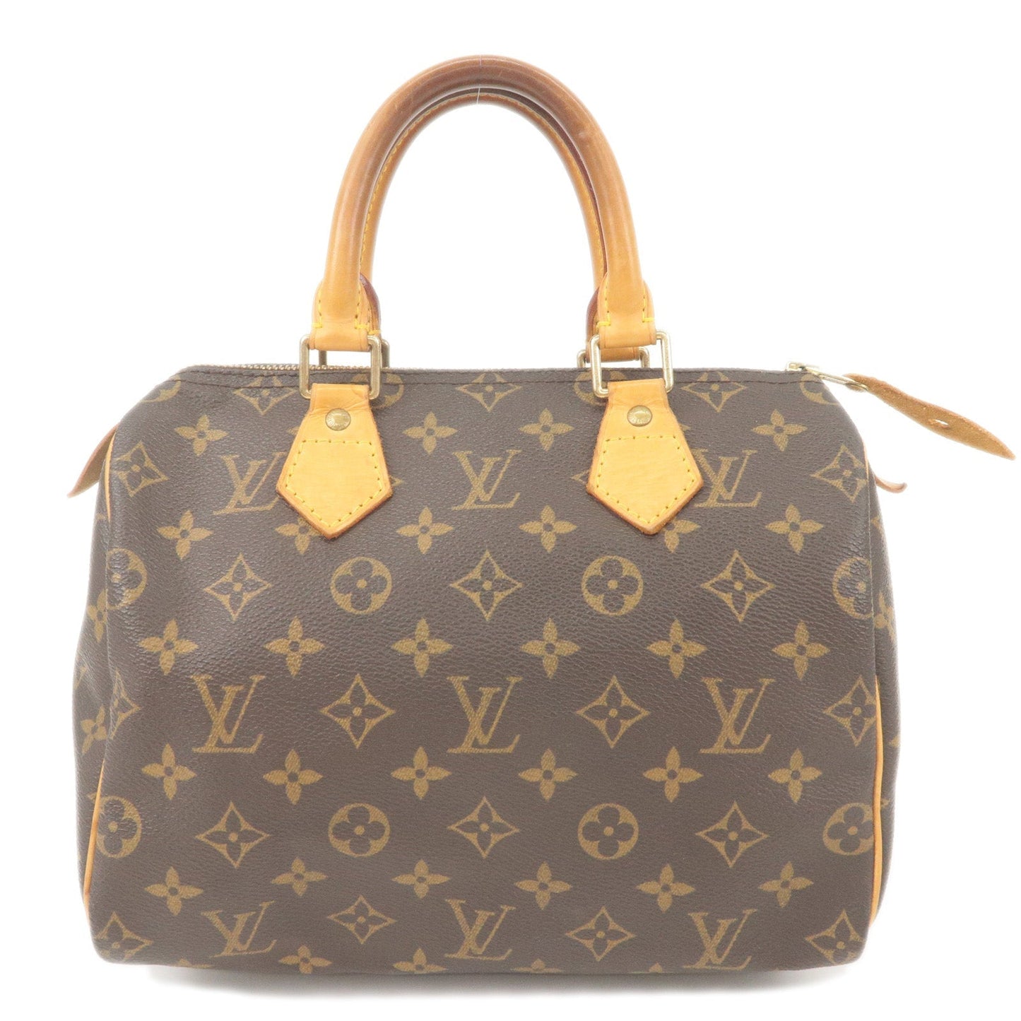 Louis Vuitton Monogram Speedy 25 Hand Bag Boston Bag M41528