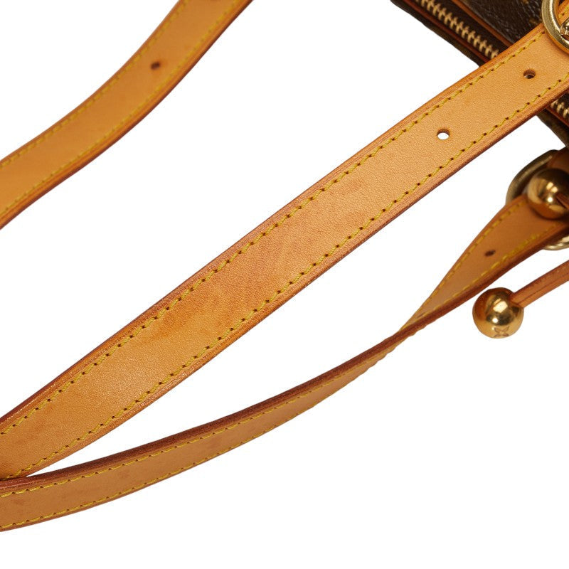 Louis Vuitton Monogram Popcorn Shoulder Bag M40007 Brown PVC Leather  Louis Vuitton