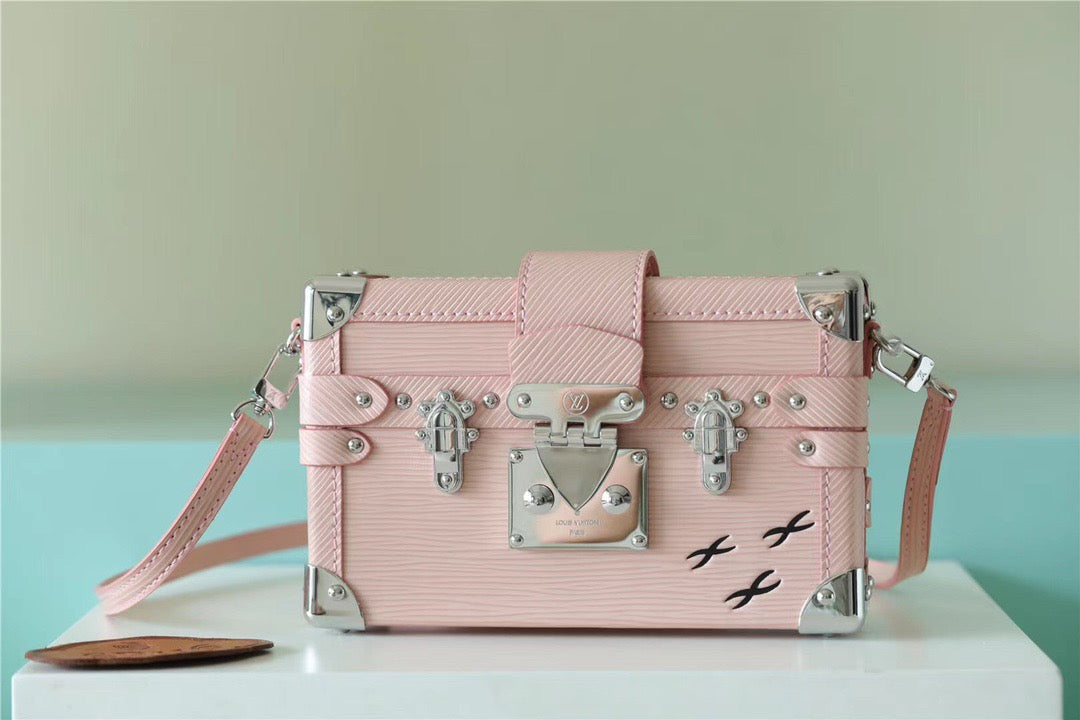LV Petite Malle Epi Light Pink For Women,  Shoulder And Crossbody Bags 7.9in/20cm LVÃ‚Â 