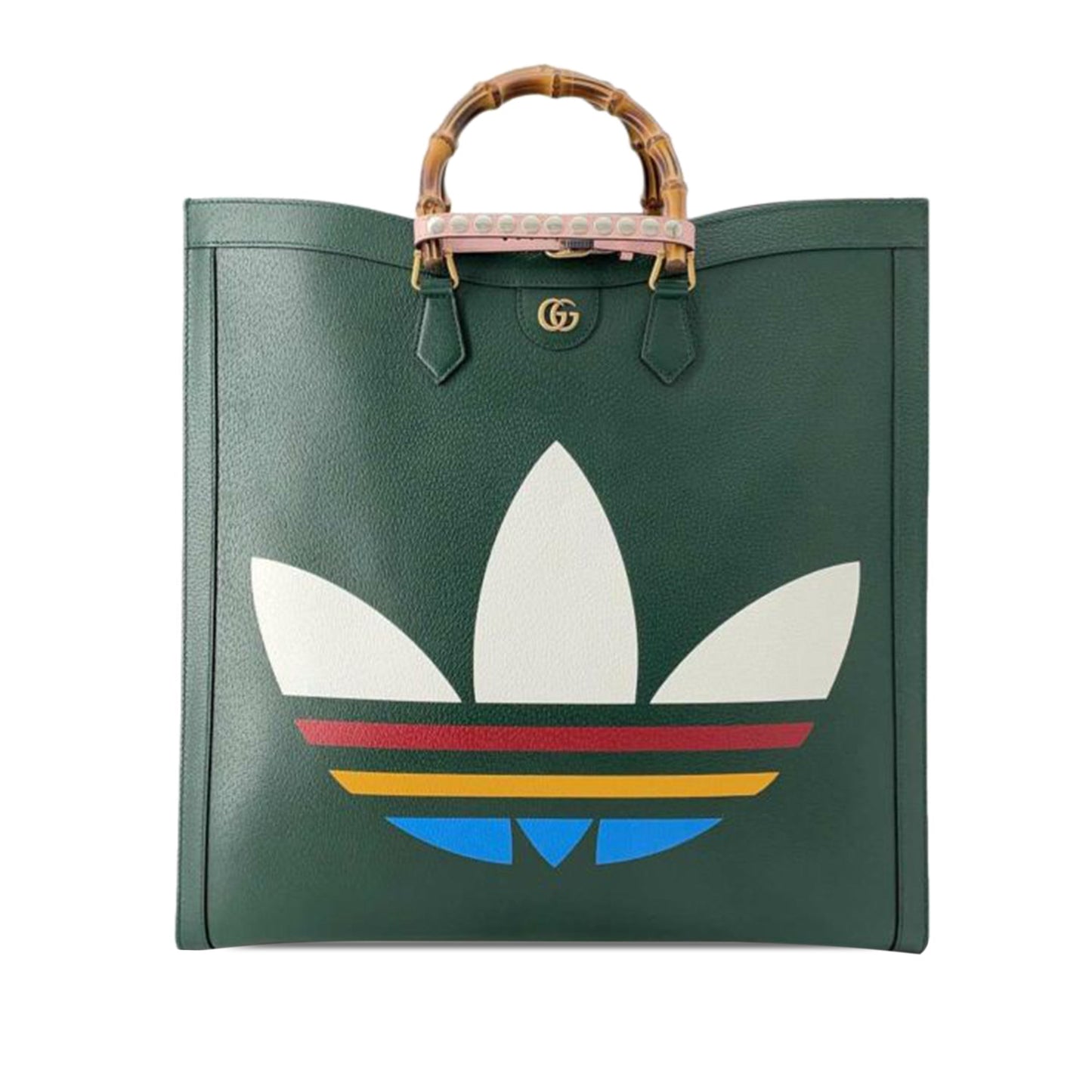 GLM-- x Adidas Bamboo Diana Green Maxi Calfskin