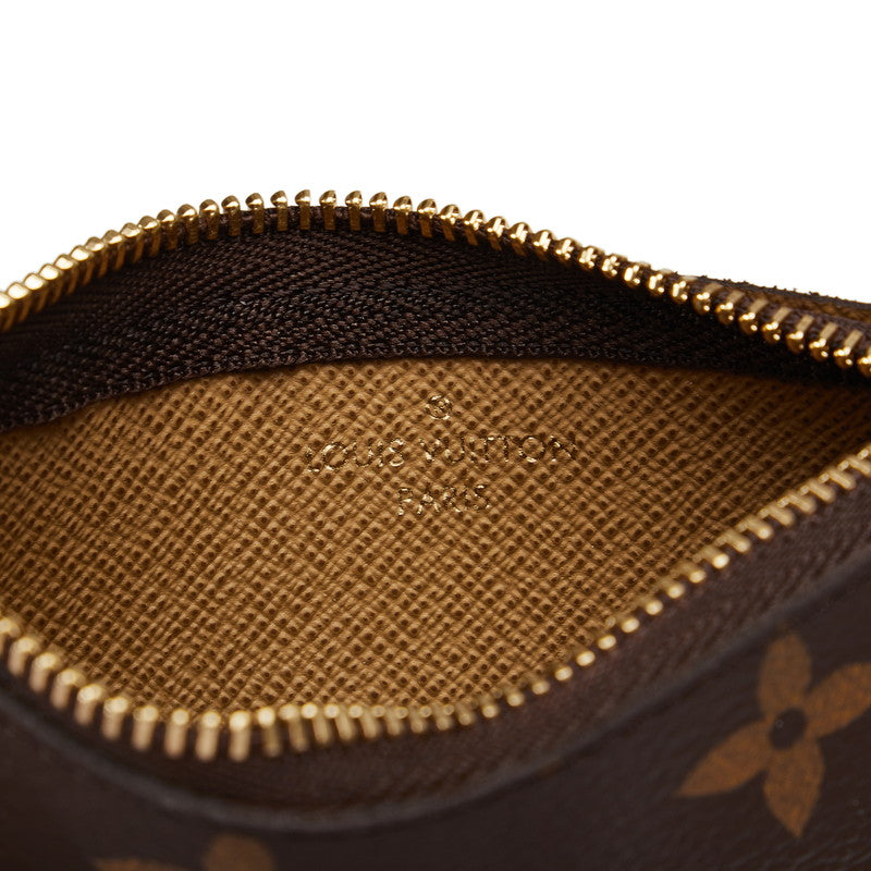 Louis Vuitton Monogram Nano Bucket Handbag 2WAY M81489 Brown White PVC Leather Ladies Louis Vuitton